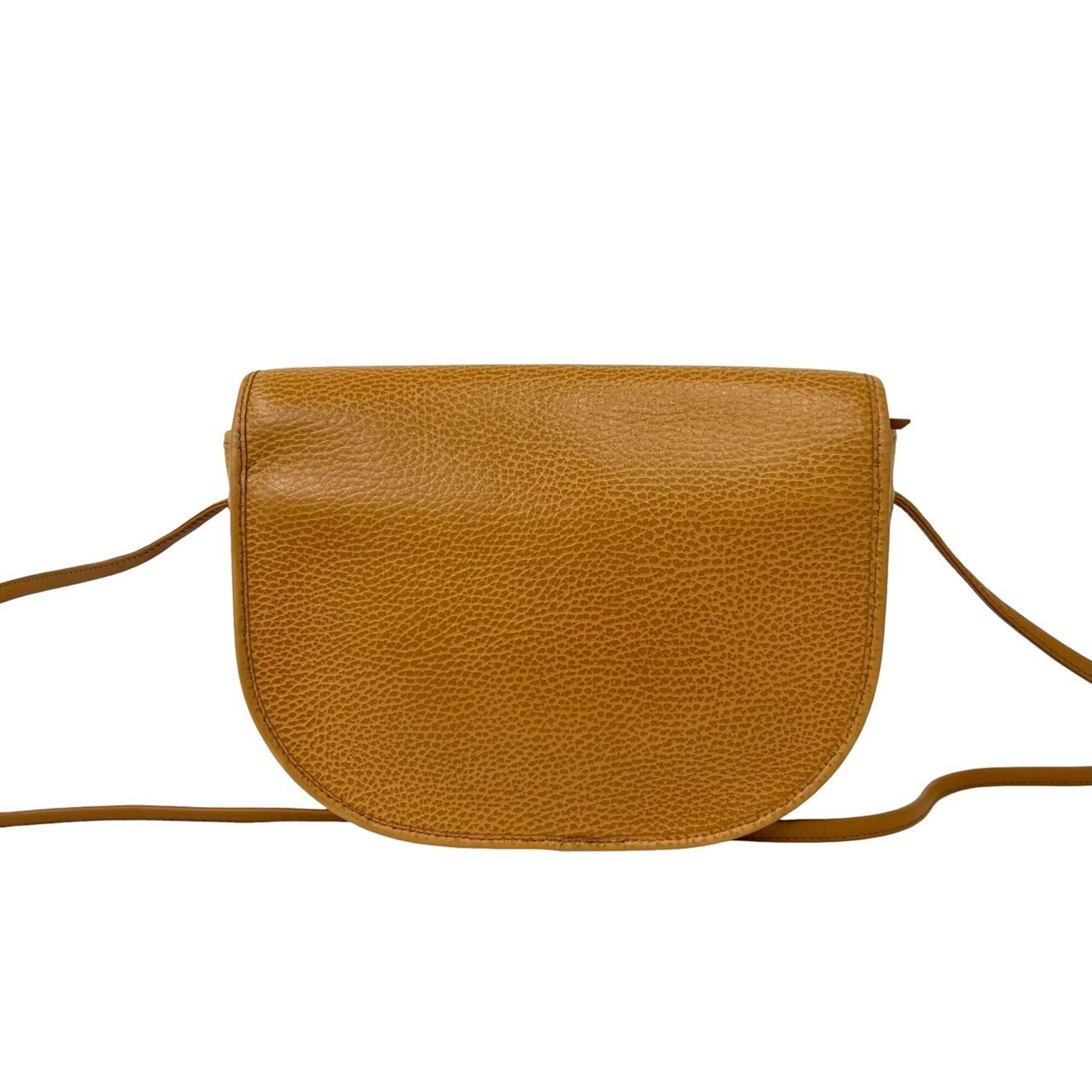 Christian Dior Brown Leather Pochette Shoulder Bag (Pre-Owned)