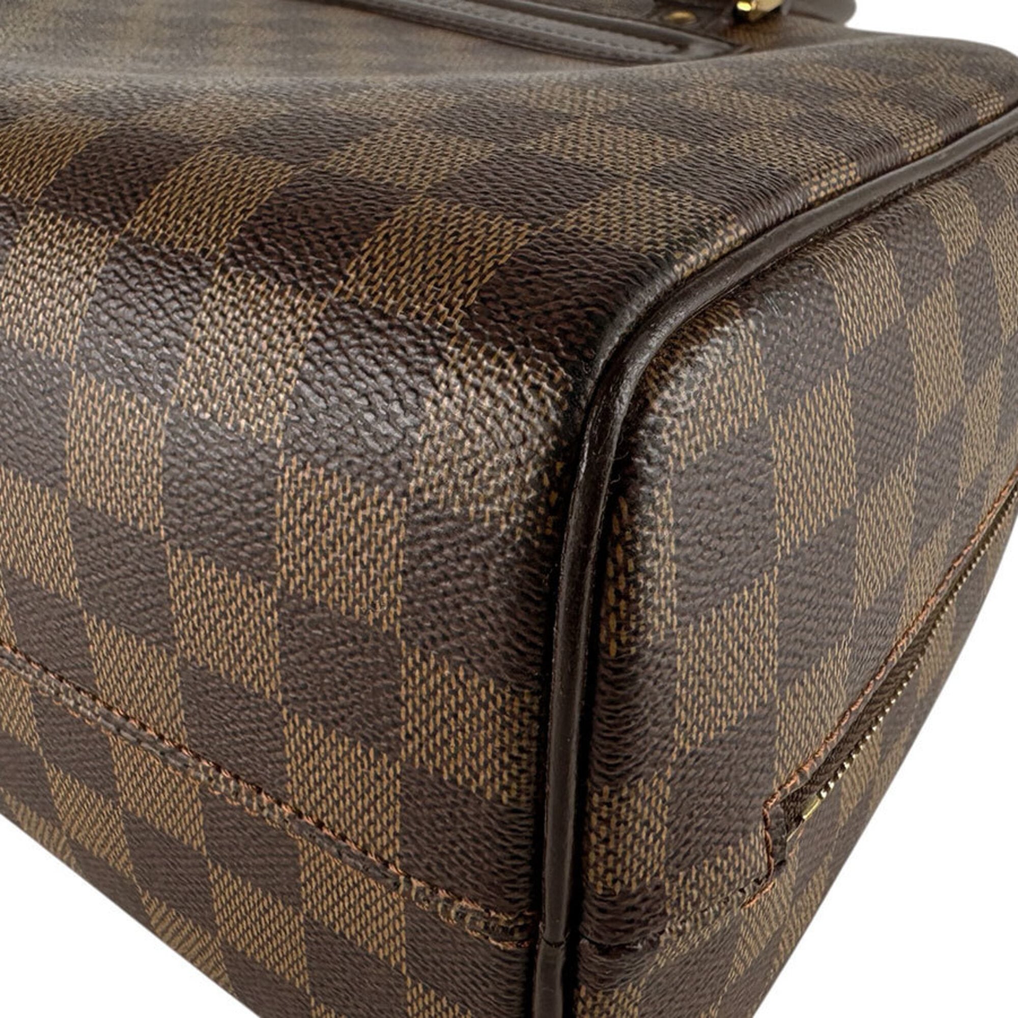 Louis Vuitton Damier Canvas Ebene Damier Canvas Handbag (Pre-Owned)