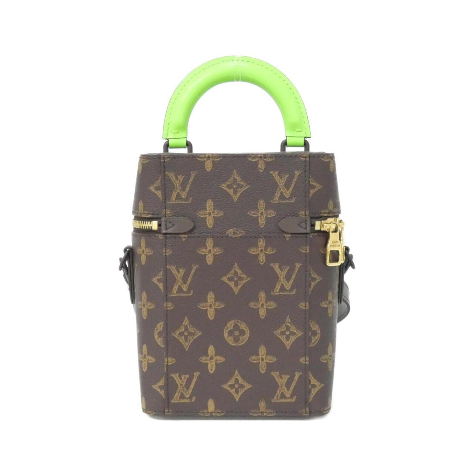 Louis Vuitton Marron Coated Canvas Handbag (Pre-Owned)
