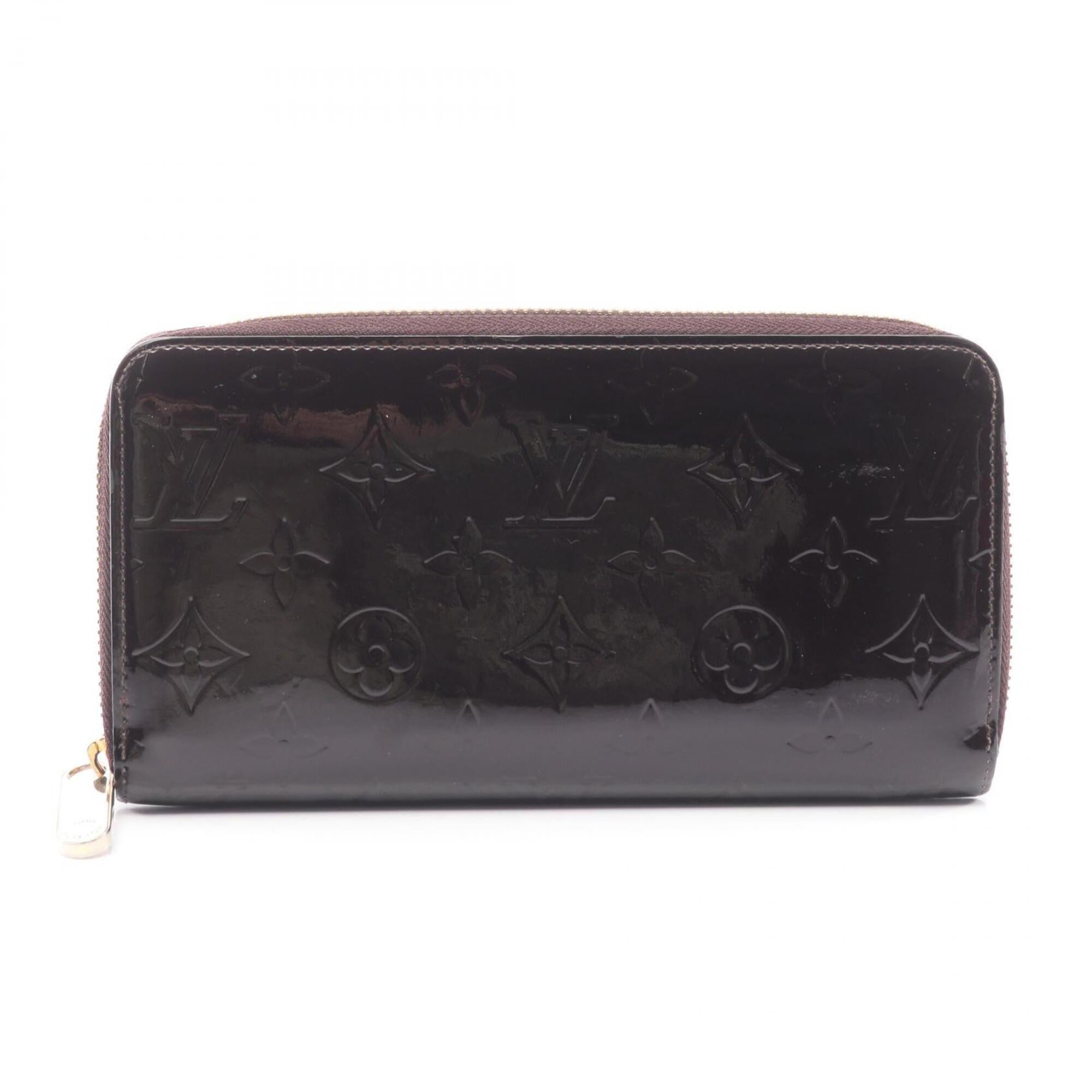 Louis Vuitton Amarante Purple Vernis Long Wallet (Bi-Fold) (Pre-Owned)
