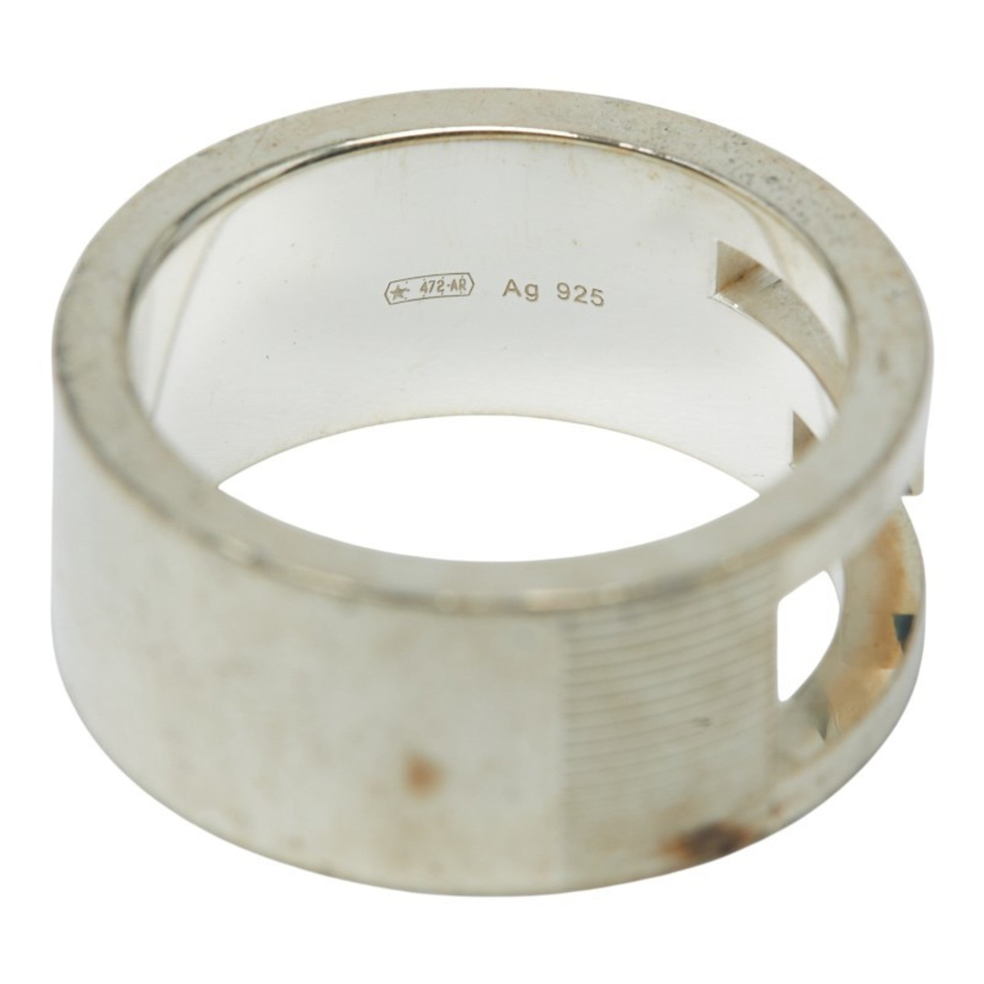 Gucci Silver Silver 925 Band Ring (Pre-Owned)