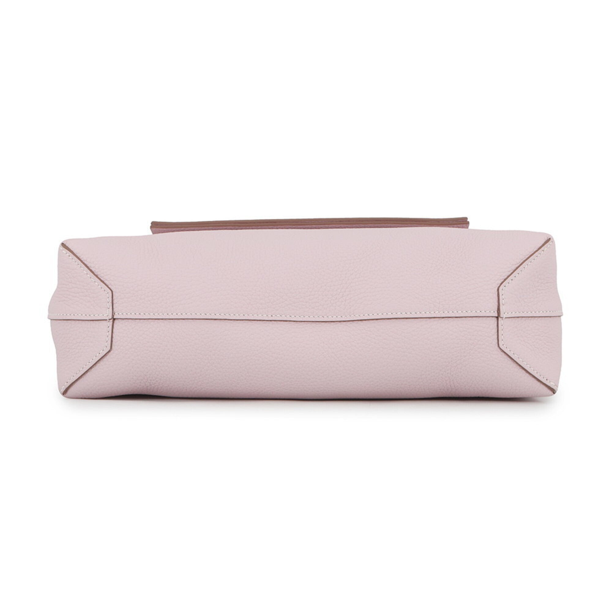 Hermes Light Pink Taurillon Clemence Leather Handbag Tote Bag (Pre-Owned)