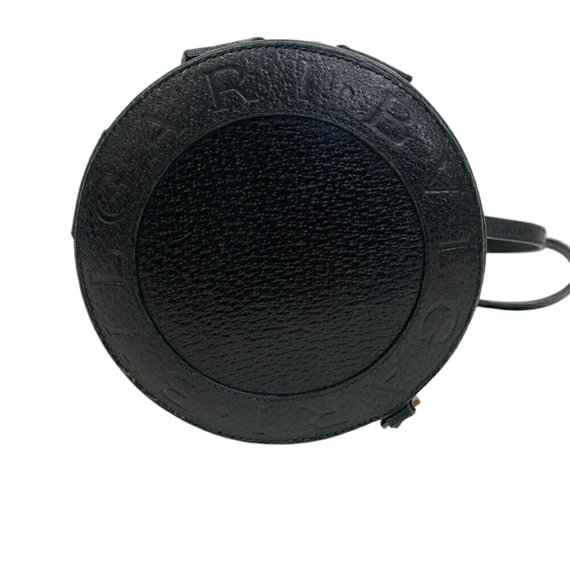 Bvlgari Black Leather Shoulder Bag (Pre-Owned)