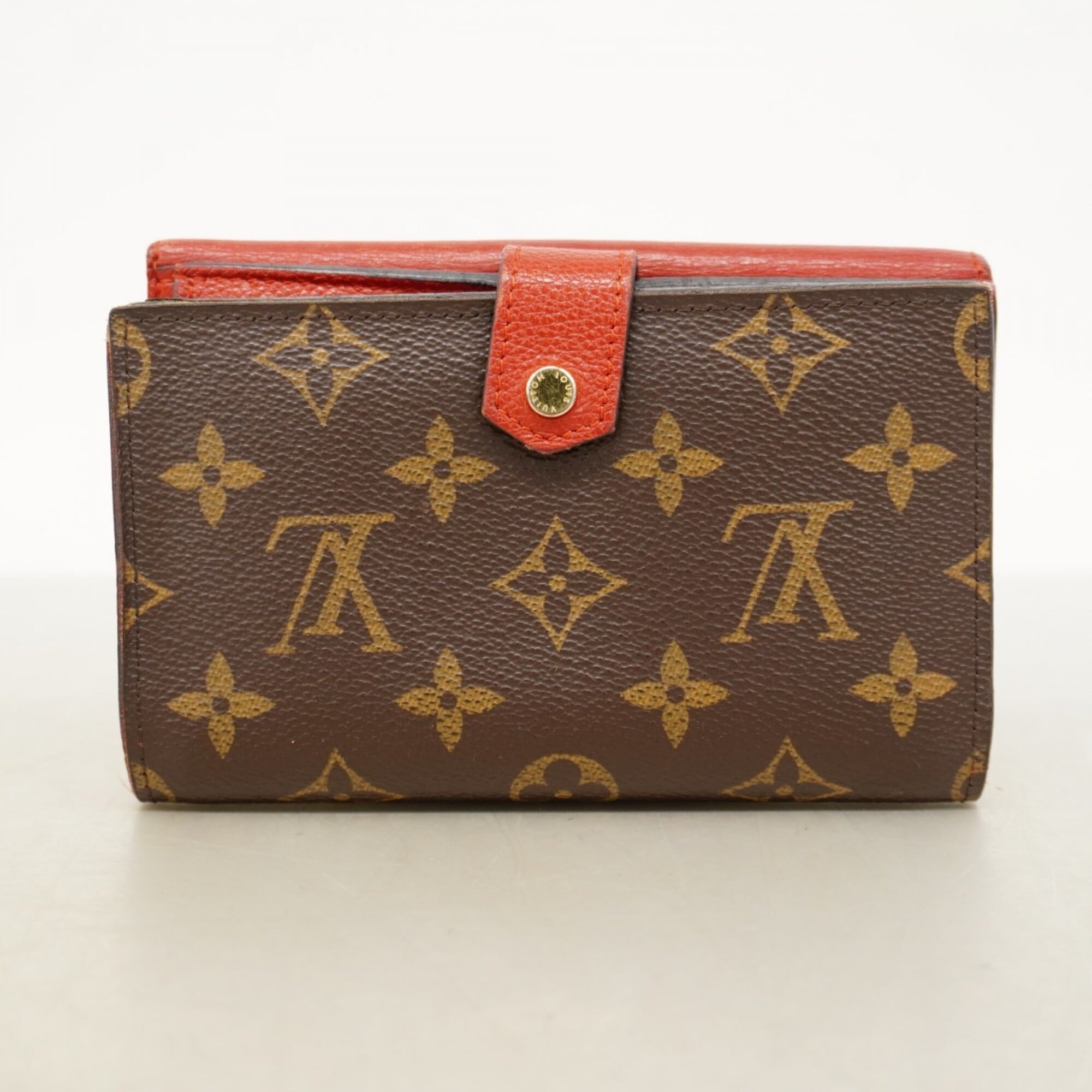 Louis Vuitton Brown Cerise Wallet (Bi-Fold) (Pre-Owned)