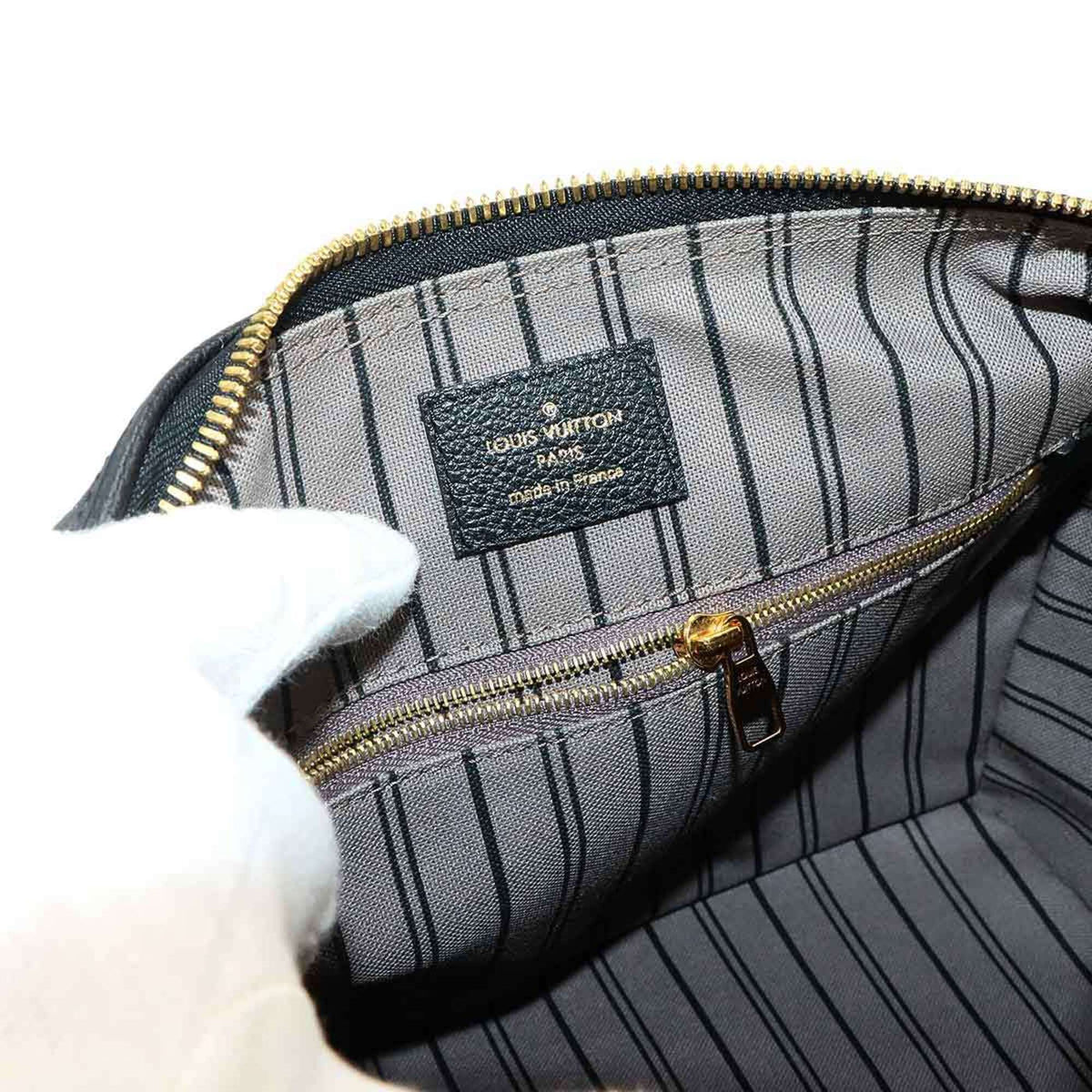 Louis Vuitton Monogram Empreinte Noir Monogram Empreinte Handbag (Pre-Owned)