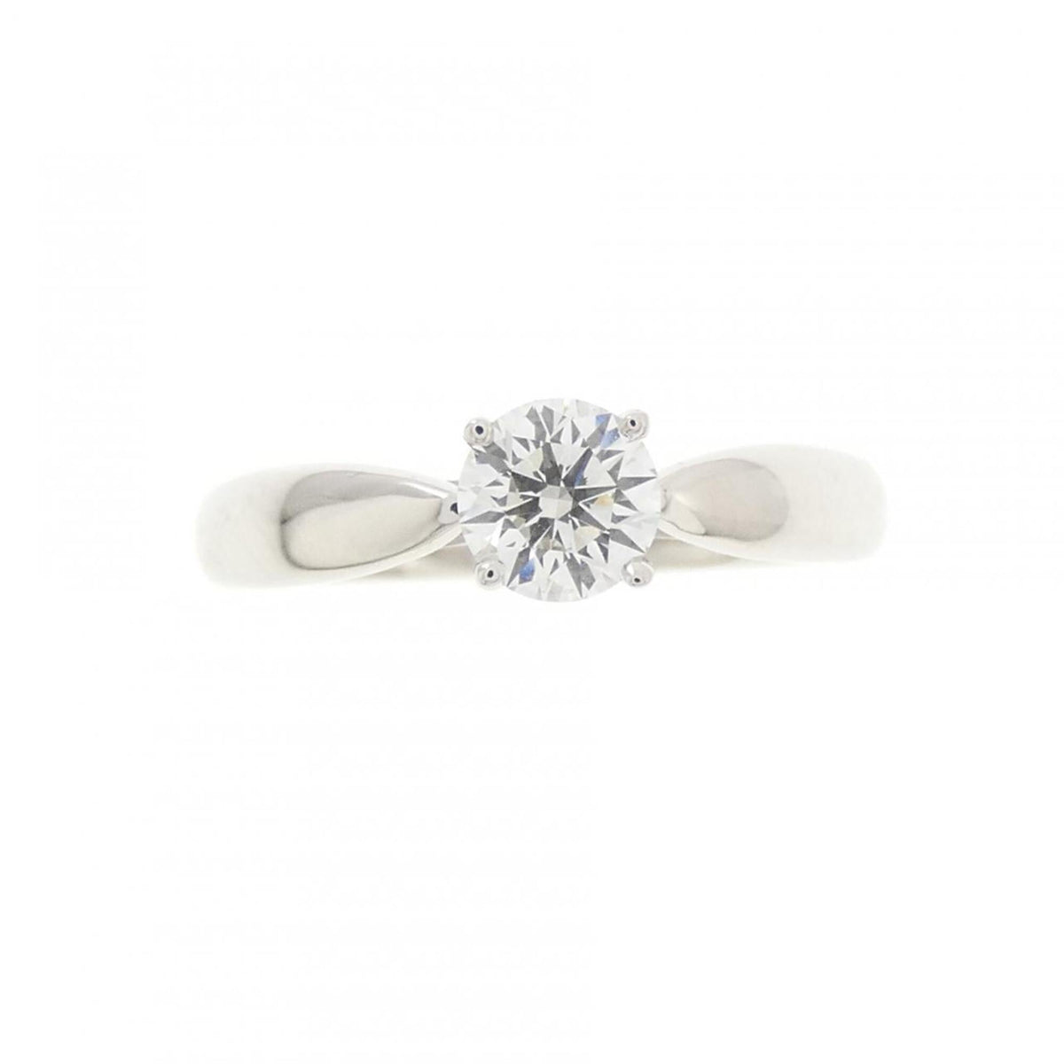 Tiffany Platinum 950 Band Ring (Pre-Owned)