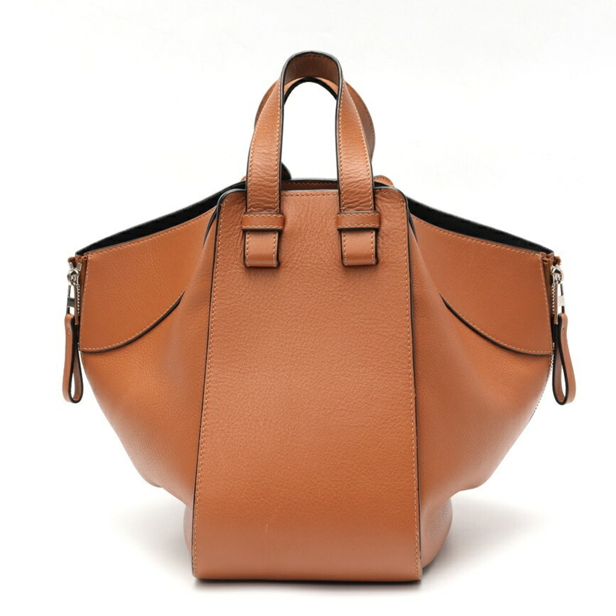 Loewe Hammock Brown Leather Shoulder Bag (Pre-Owned)