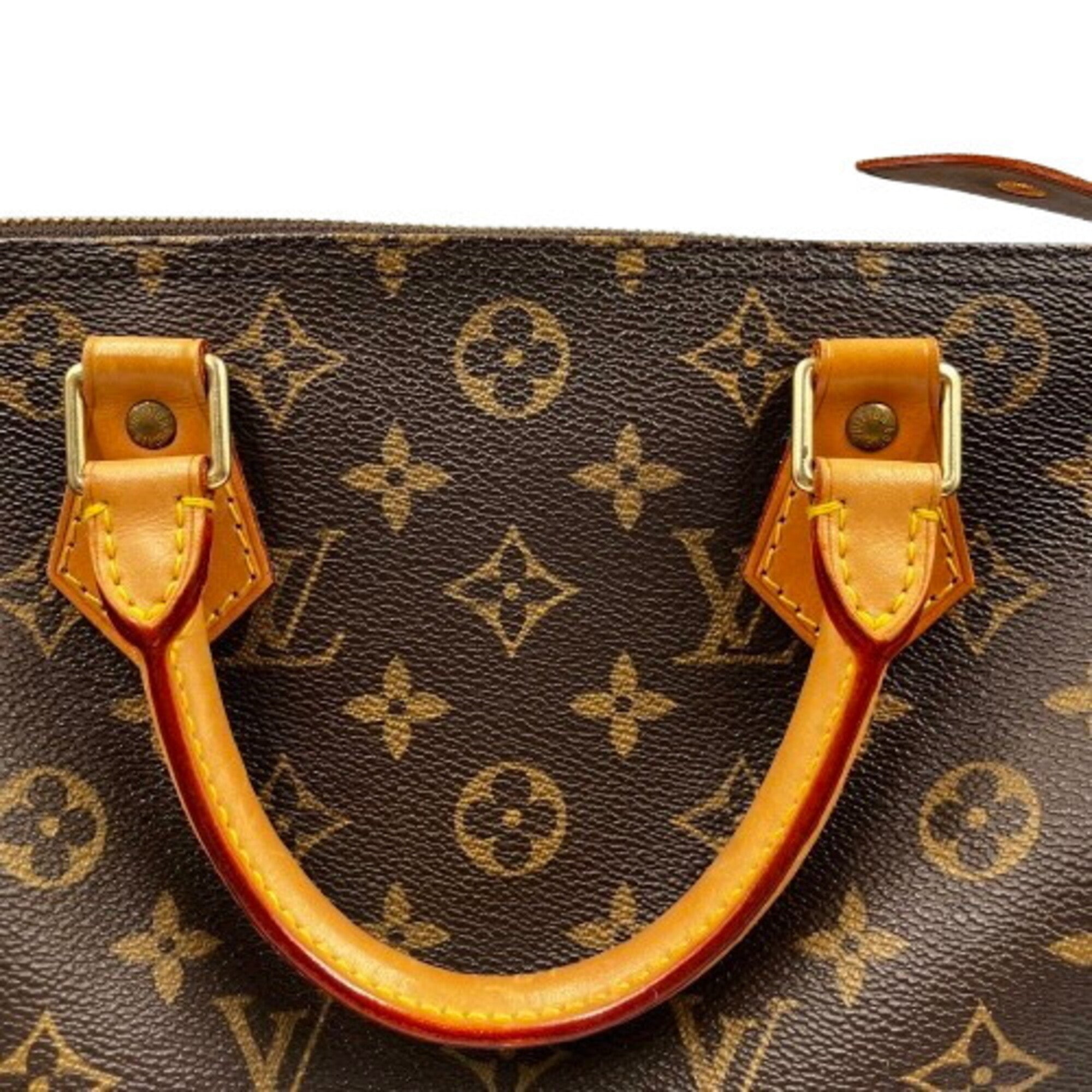 Louis Vuitton Brown Pvc Boston Bag Handbag (Pre-Owned)