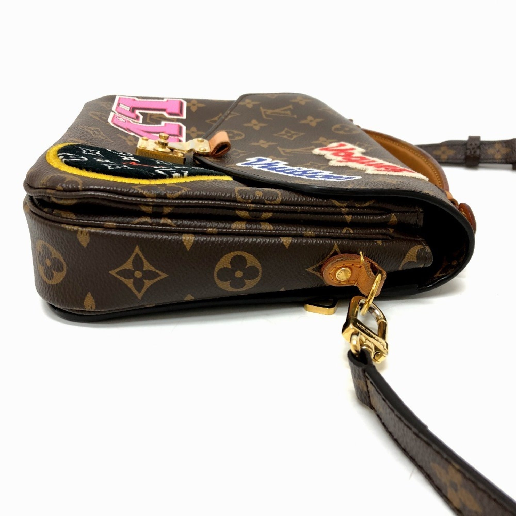 Louis Vuitton Brown Galle Monogram Multi-Color Monogram Handbag (Pre-Owned)