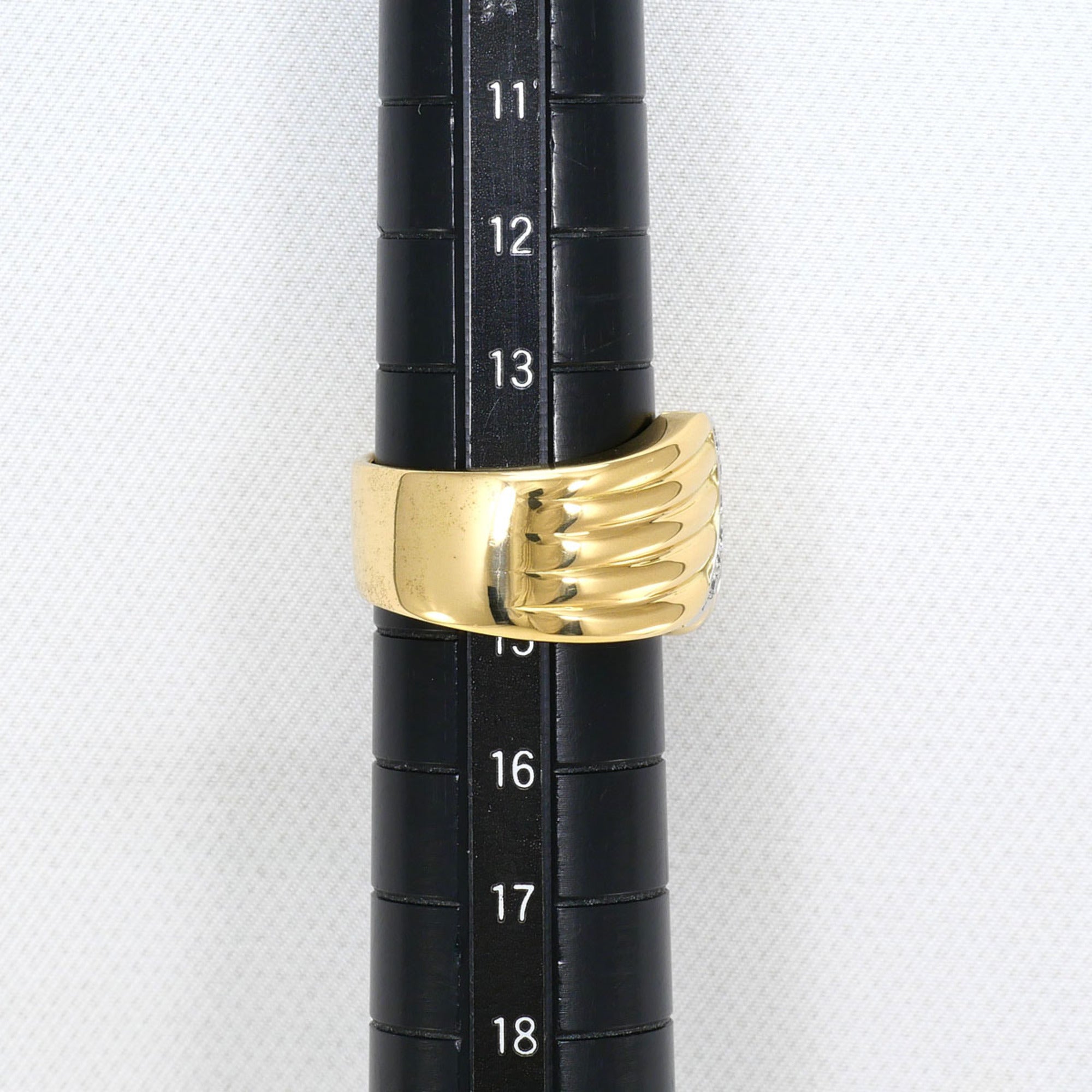 Unbranded Platinum Yellow Gold Yellow Gold (18K) Platinum 900 Band Ring (Pre-Owned)