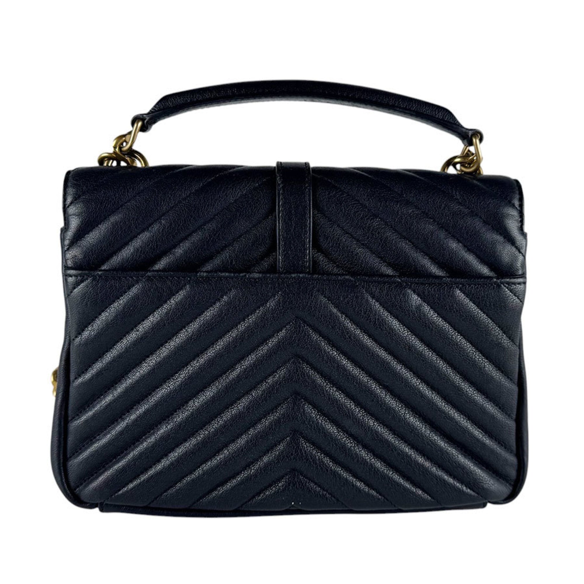 Saint Laurent Navy Shoulder Bag (Pre-Owned)