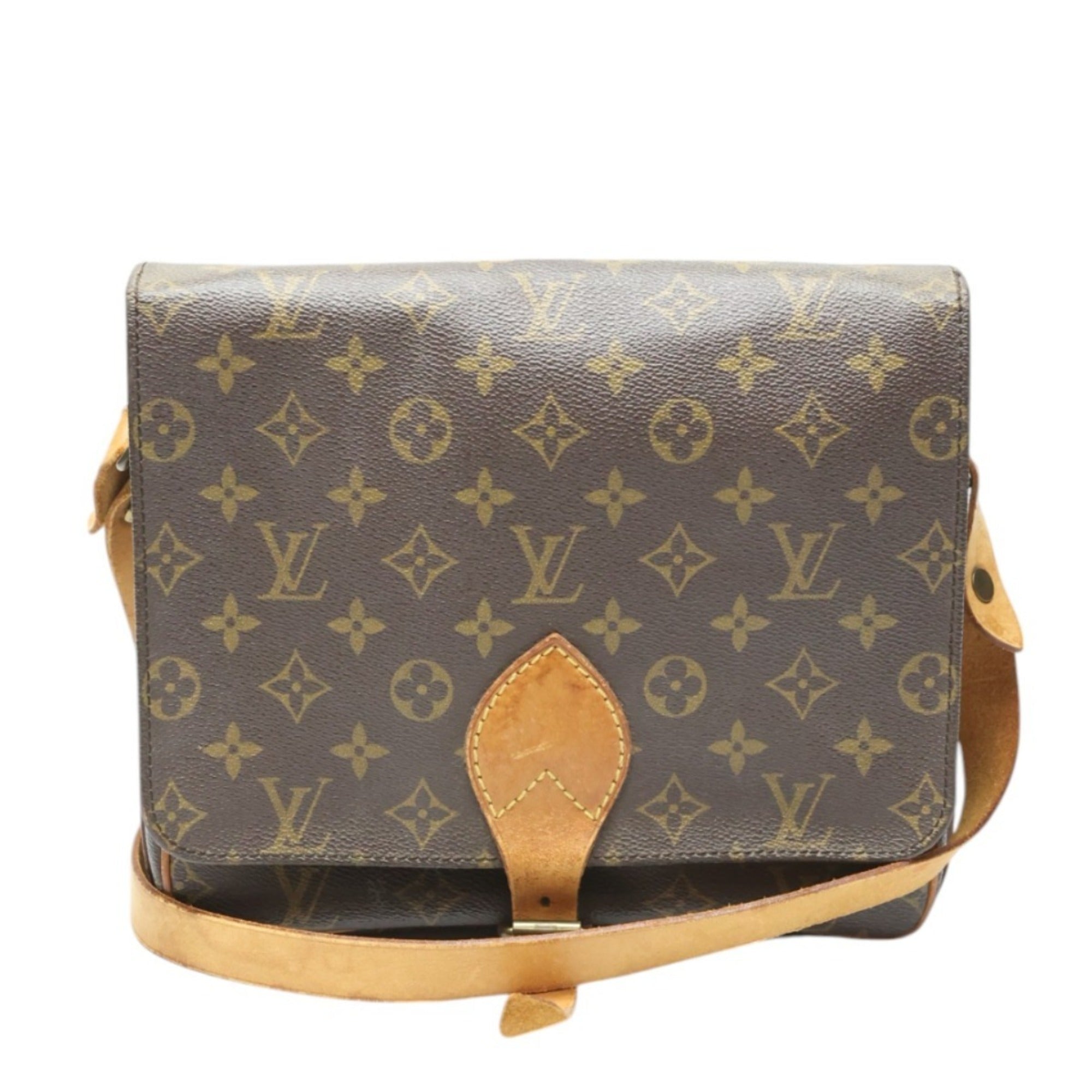 Louis Vuitton Brown Monogram Monogram Shoulder Bag (Pre-Owned)