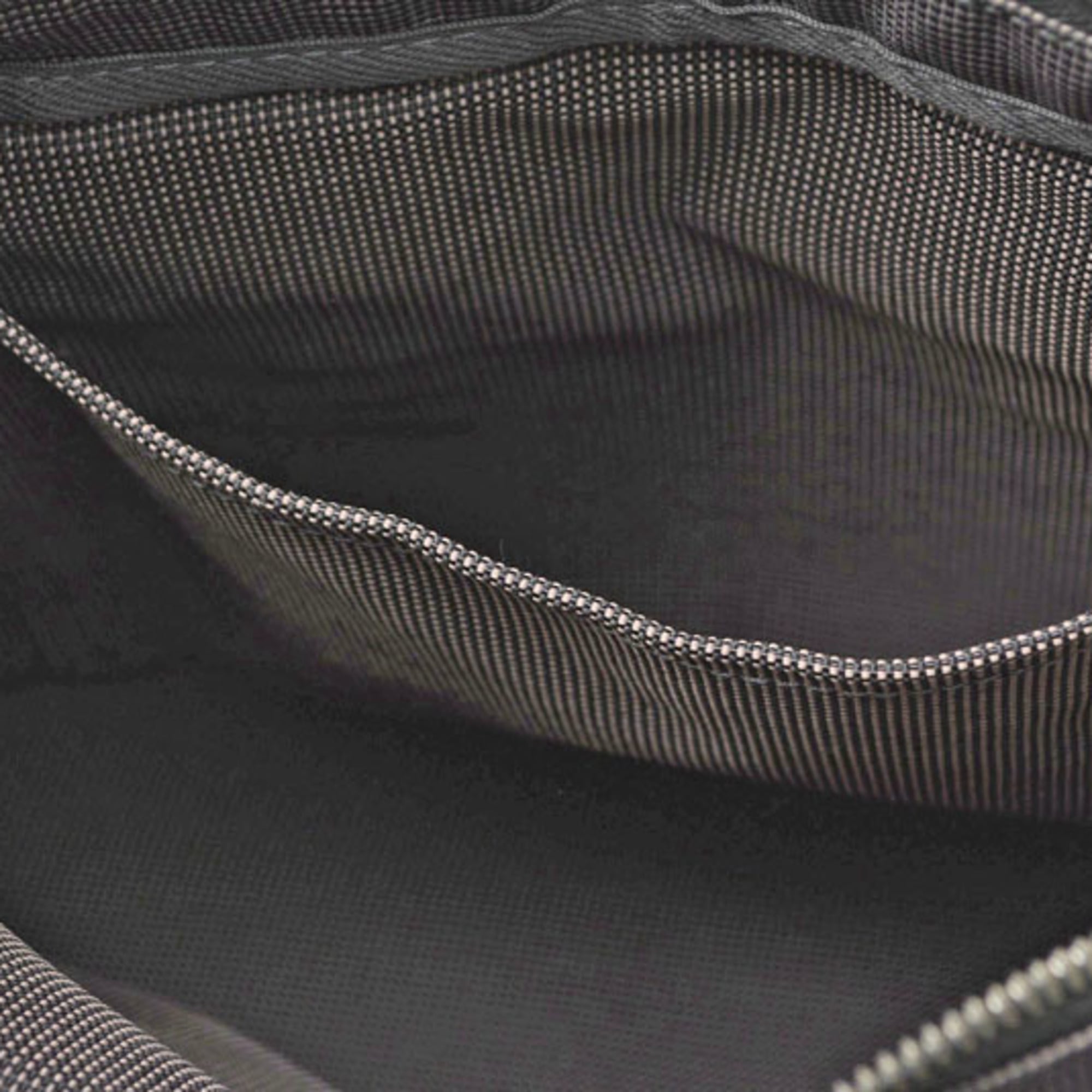 Hermes Her Line Gray Nylon Handbag Tote Bag (Pre-Owned)