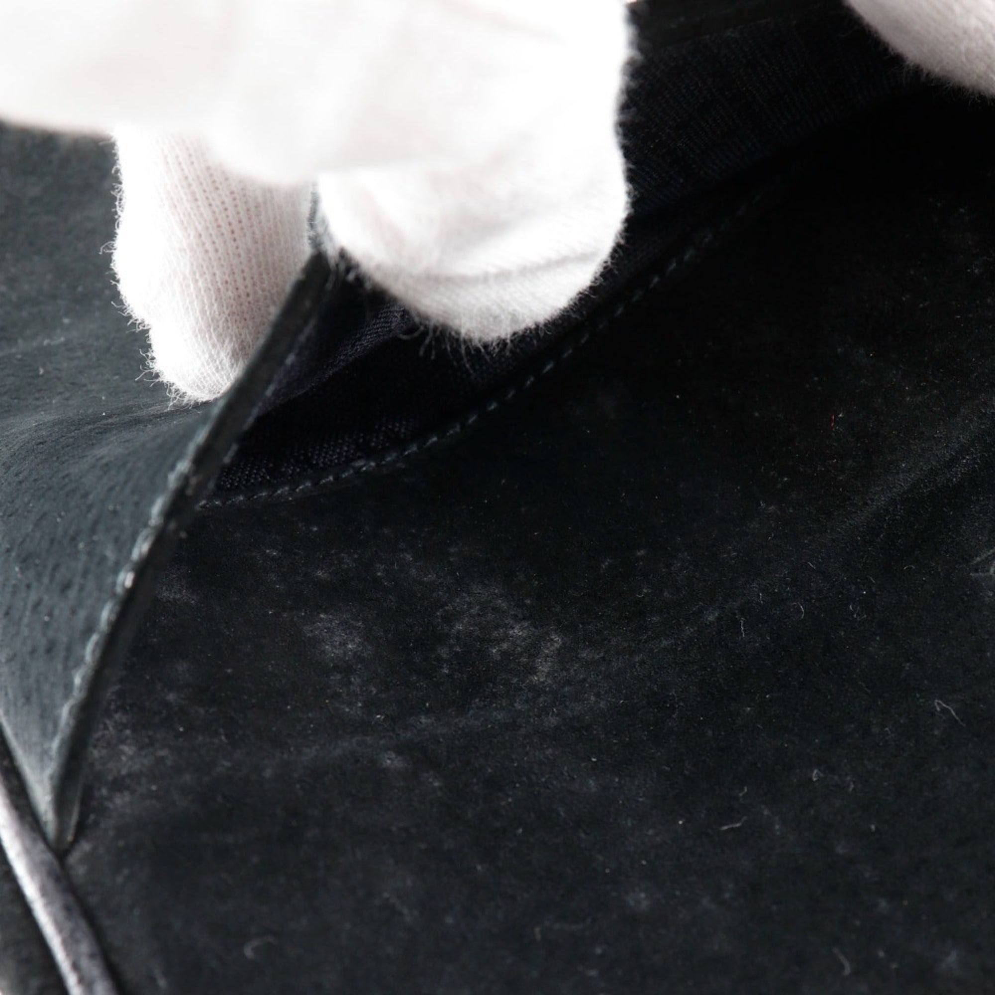 Gucci Black Suede Tote Bag (Pre-Owned)