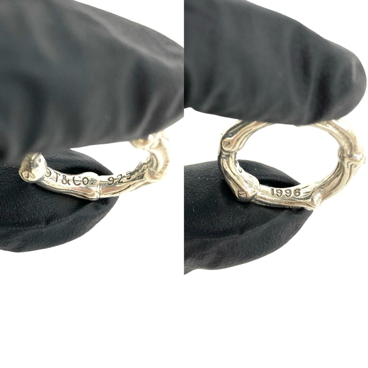 Tiffany Silver Silver 925 Band Ring (Pre-Owned)