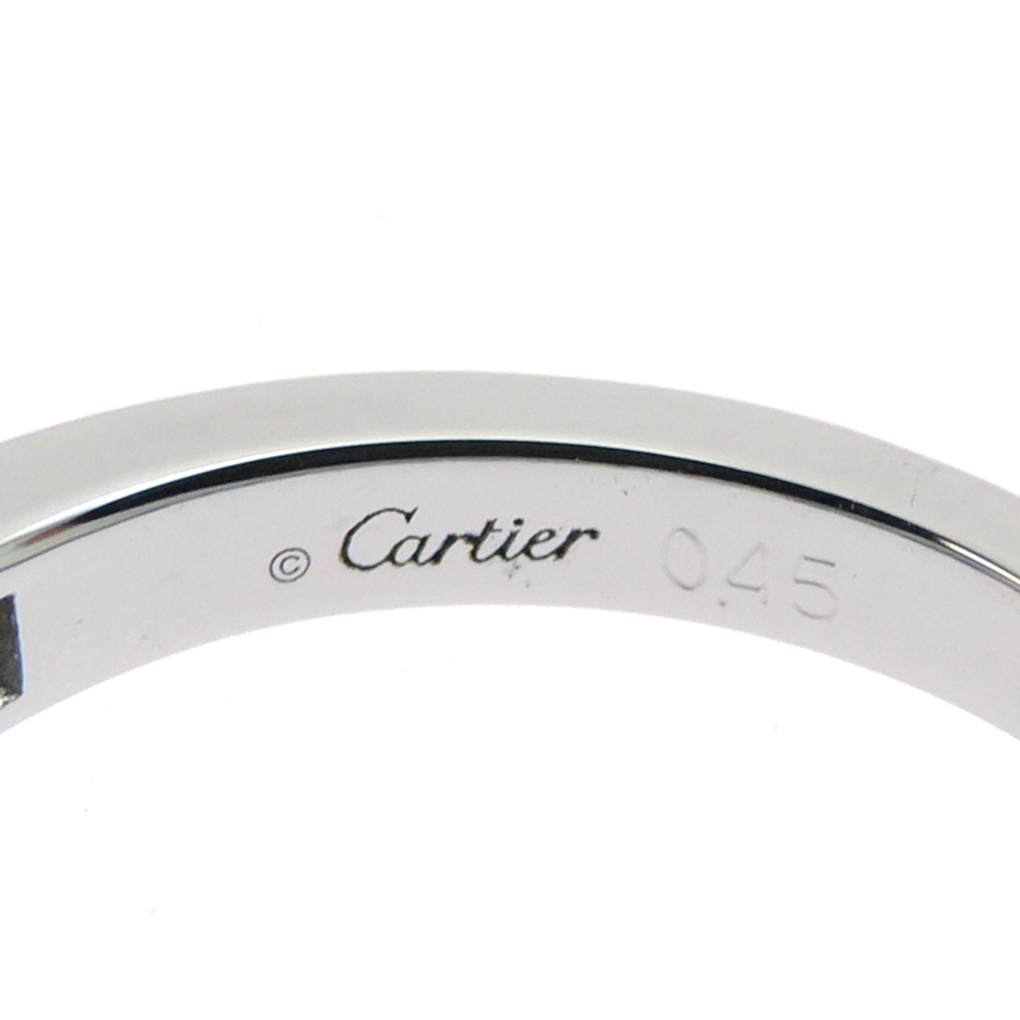 Cartier Platinum 950 Band Ring (Pre-Owned)