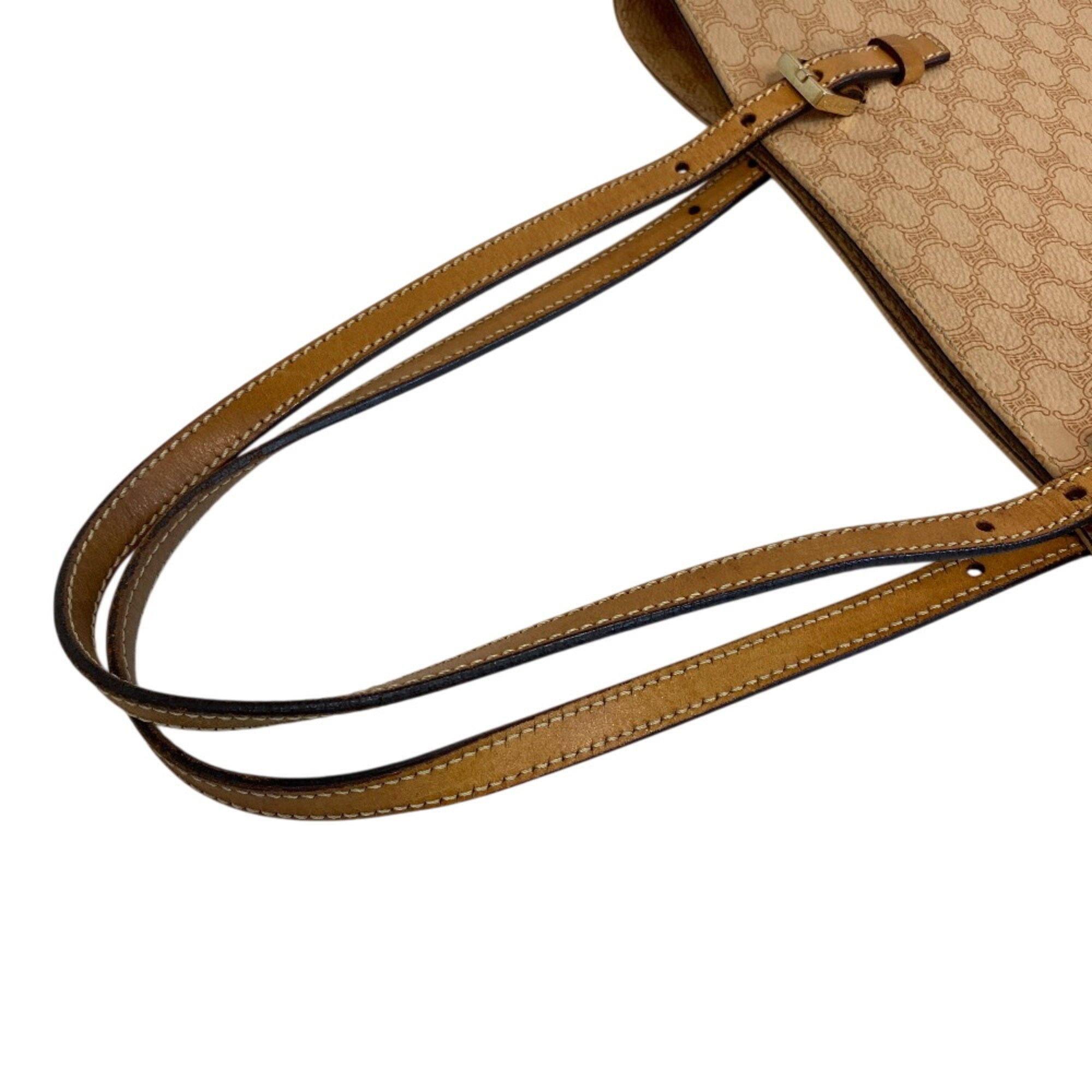 Celine Beige Pvc Tote Bag (Pre-Owned)