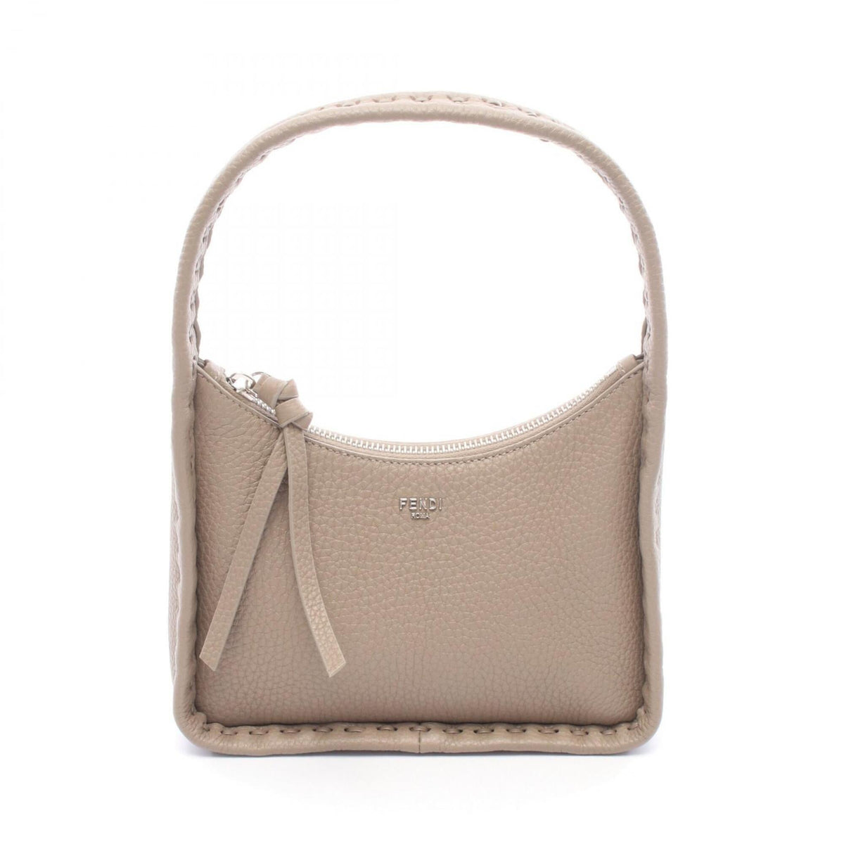 Fendi Beige Leather Handbag (Pre-Owned)