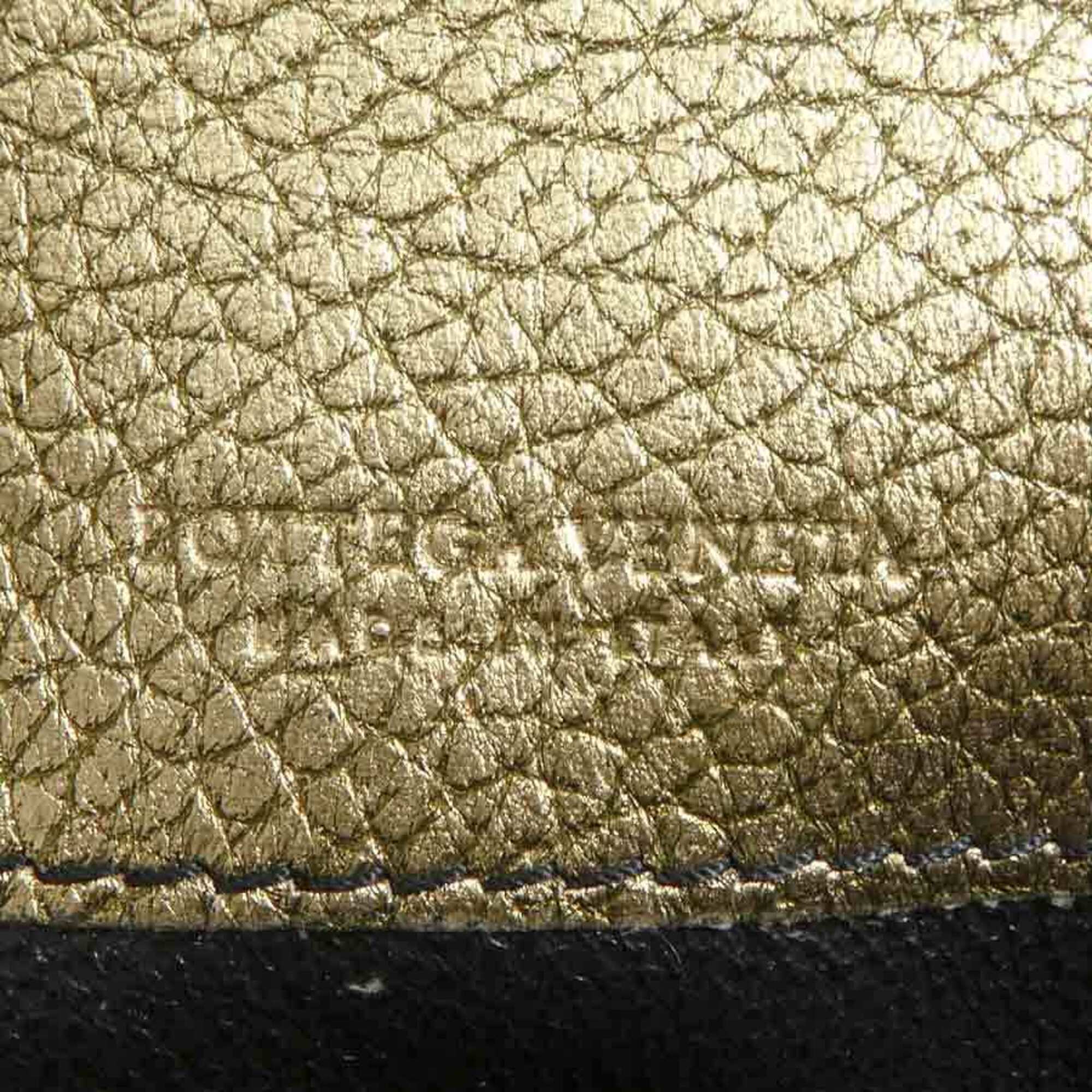 Bottega Veneta Gold Intrecciato Long Wallet (Bi-Fold) (Pre-Owned)