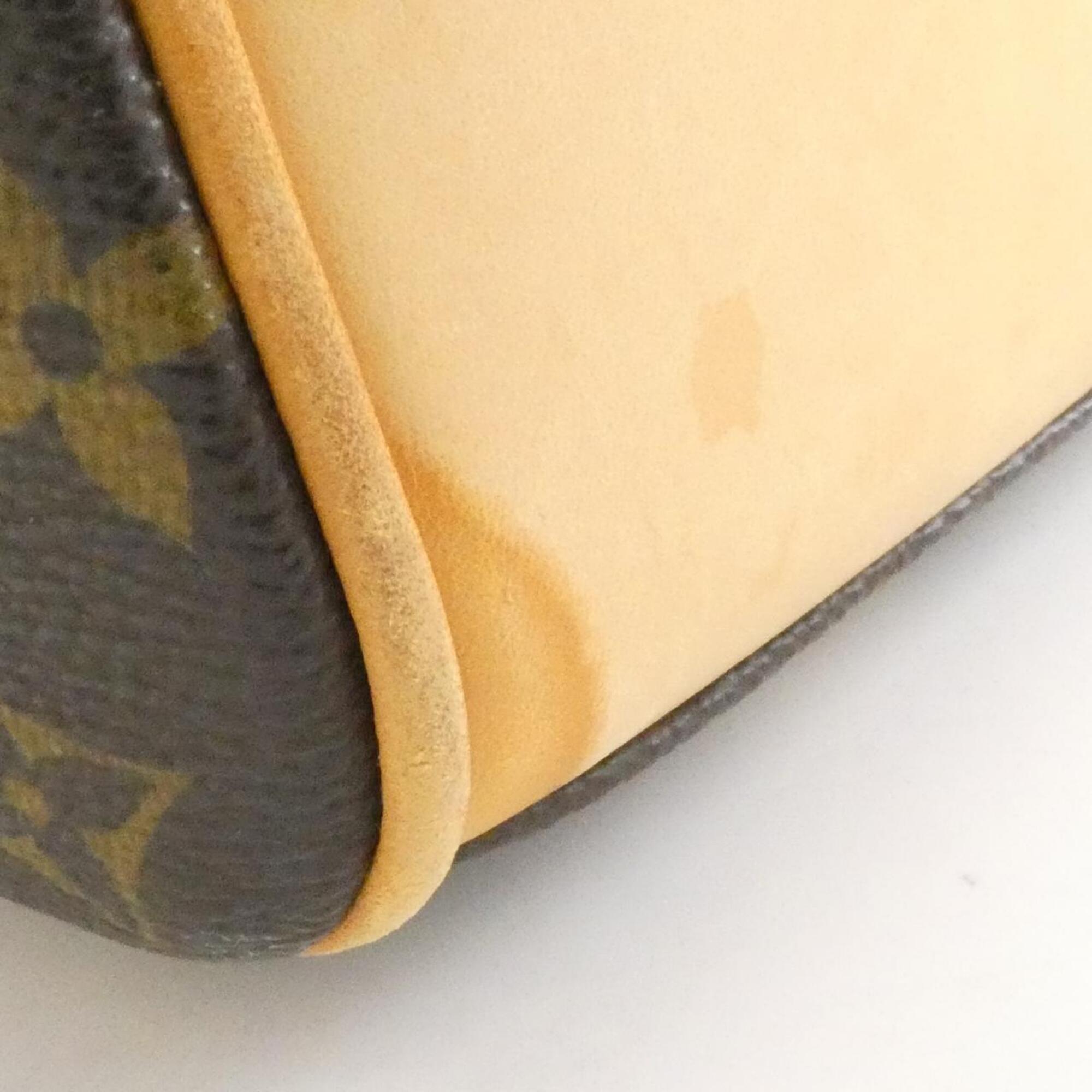 Louis Vuitton Monogram Marron Coated Canvas Shoulder Bag (Pre-Owned)