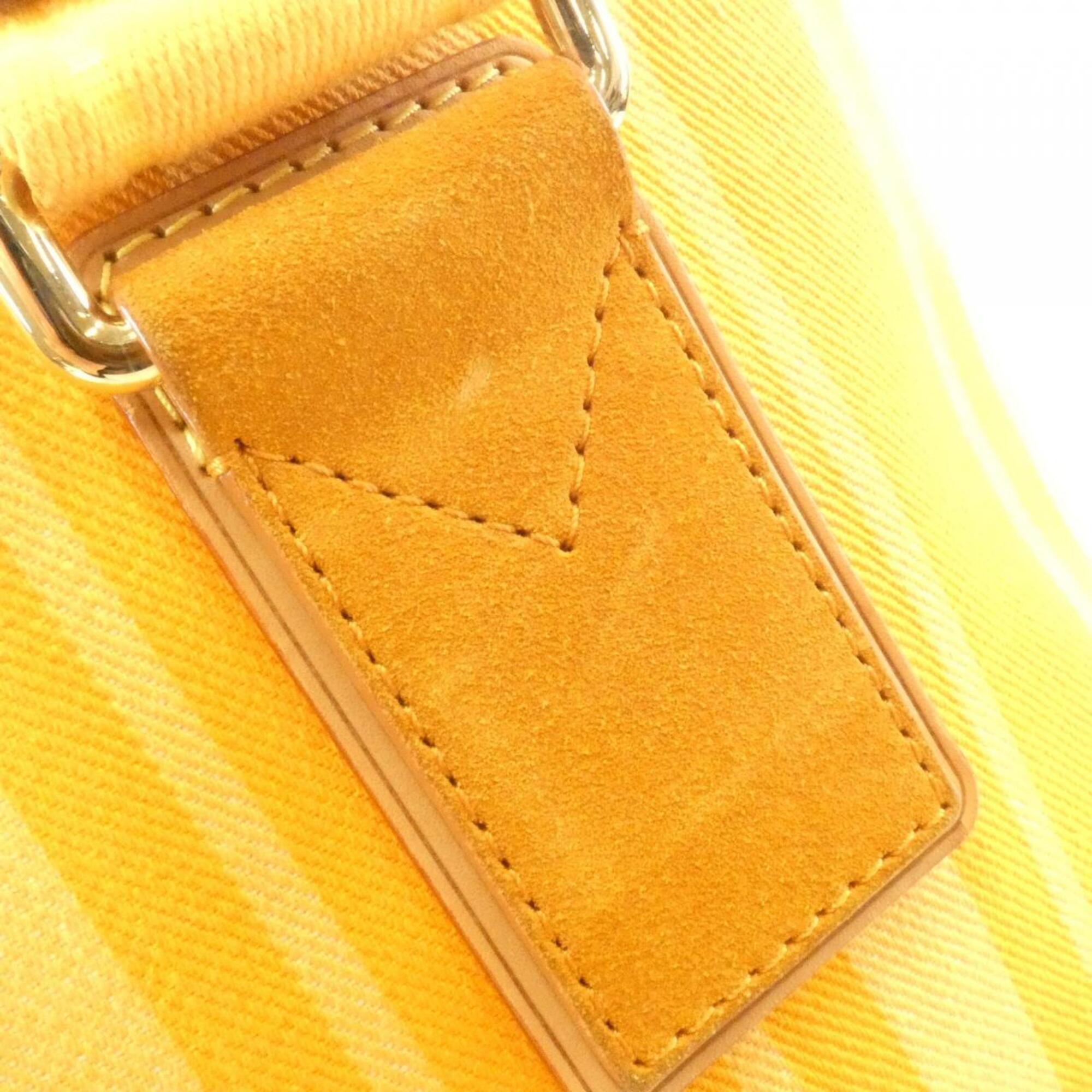 Louis Vuitton Jaune Passion Canvas Handbag (Pre-Owned)