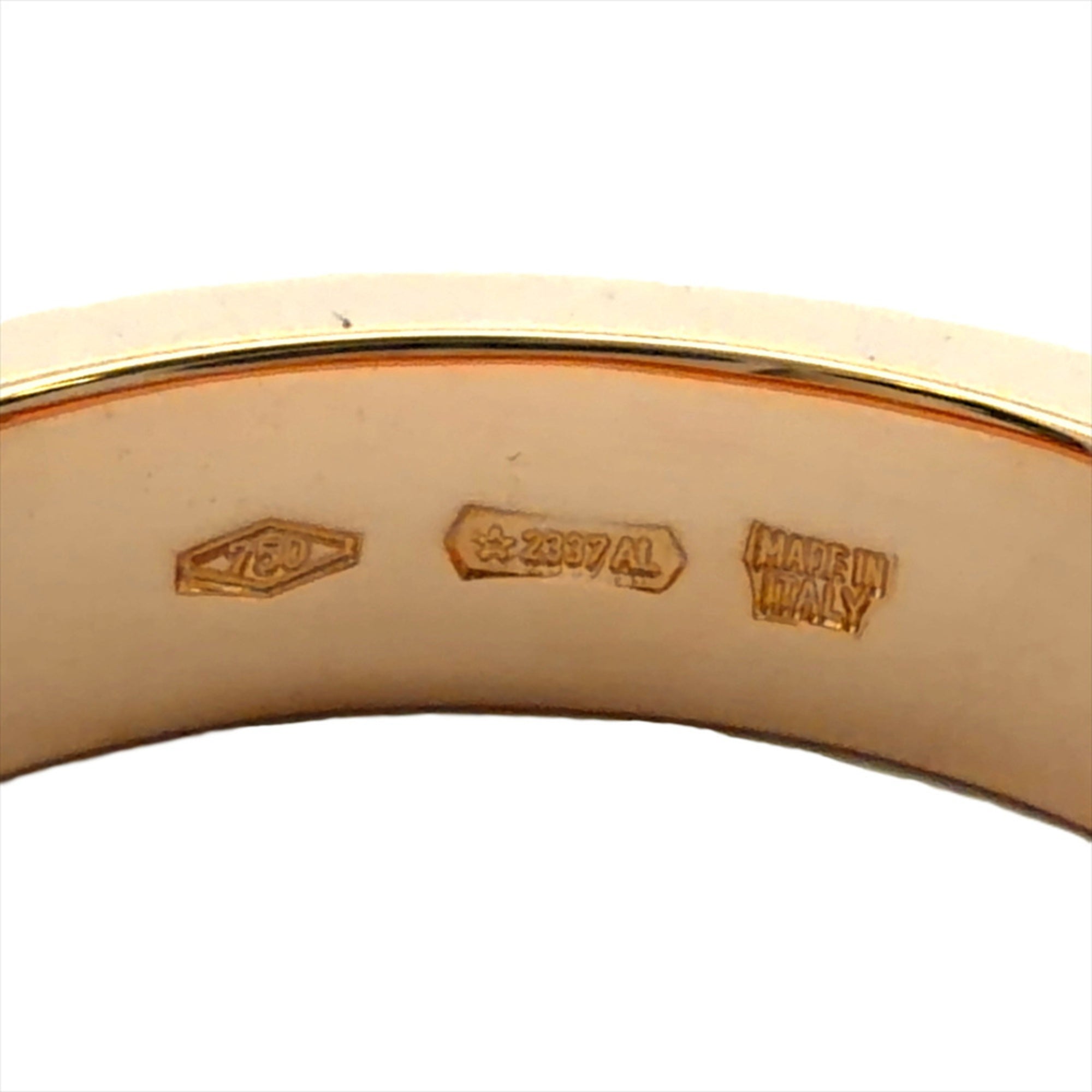 Bvlgari Pink Gold Pink Gold (18K) Band Ring (Pre-Owned)