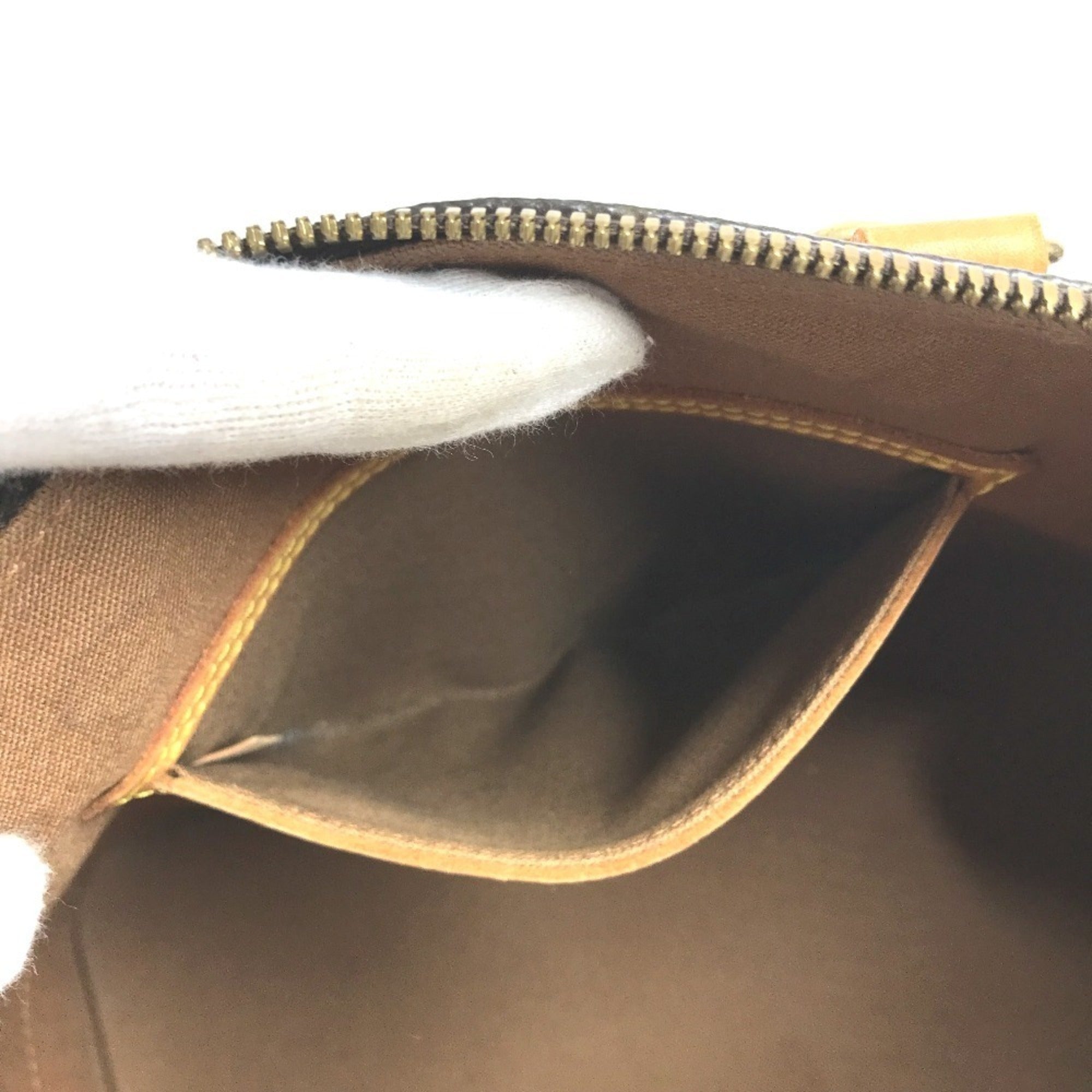 Louis Vuitton Brown Galle Monogram Handbag Tote Bag (Pre-Owned)