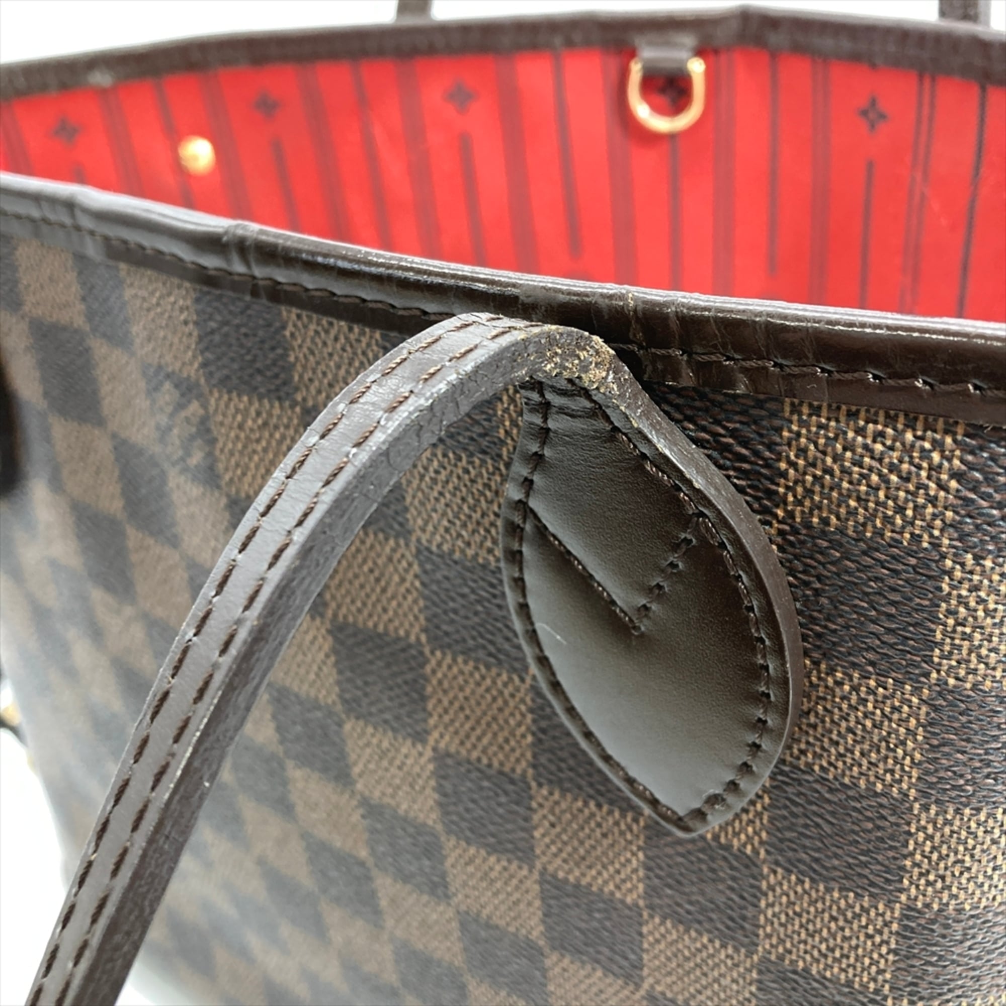 Louis Vuitton Brown Cerise Damier Canvas Ebene Galle Damier Canvas Tote Bag (Pre-Owned)