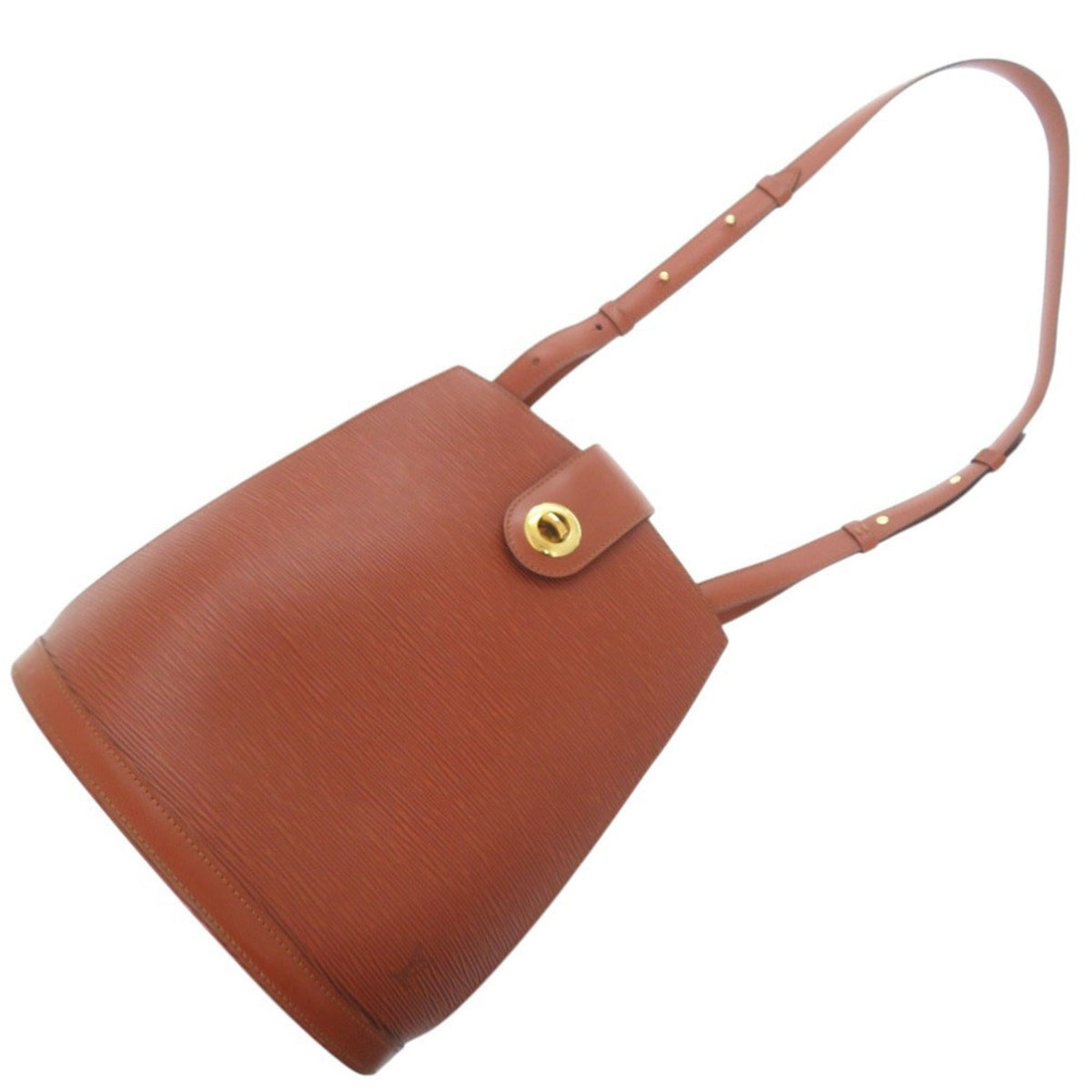 Louis Vuitton Brown Kenyan Brown Epi Leather Shoulder Bag (Pre-Owned)