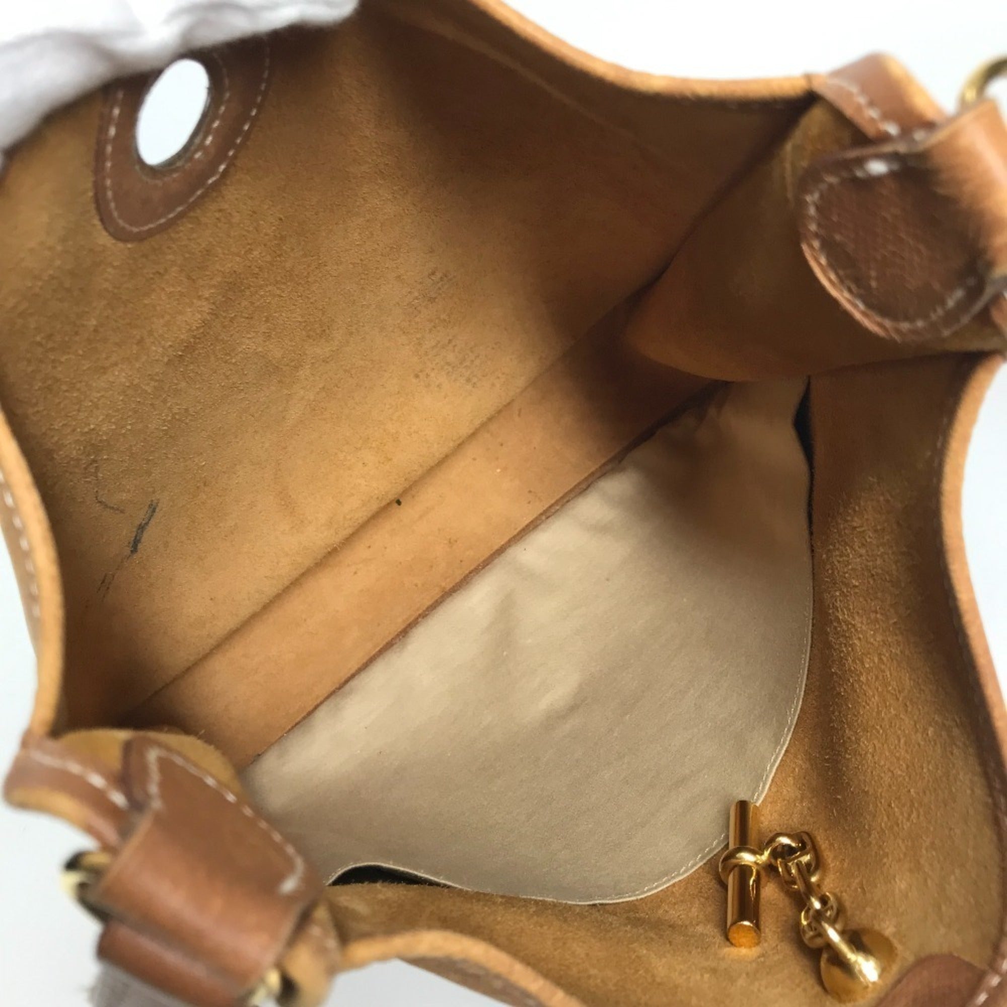 Hermes Brown Leather Shoulder Bag (Pre-Owned)
