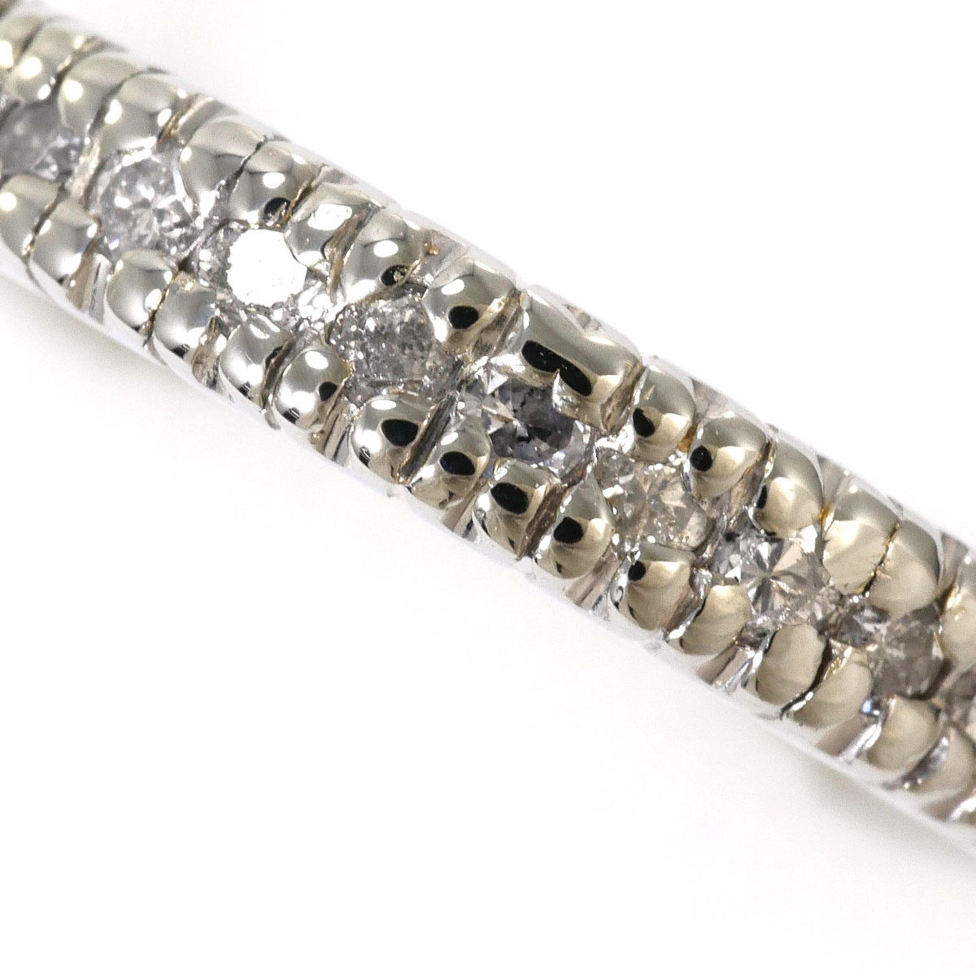 Unbranded White Gold White Gold (18K) Band Ring (Pre-Owned)
