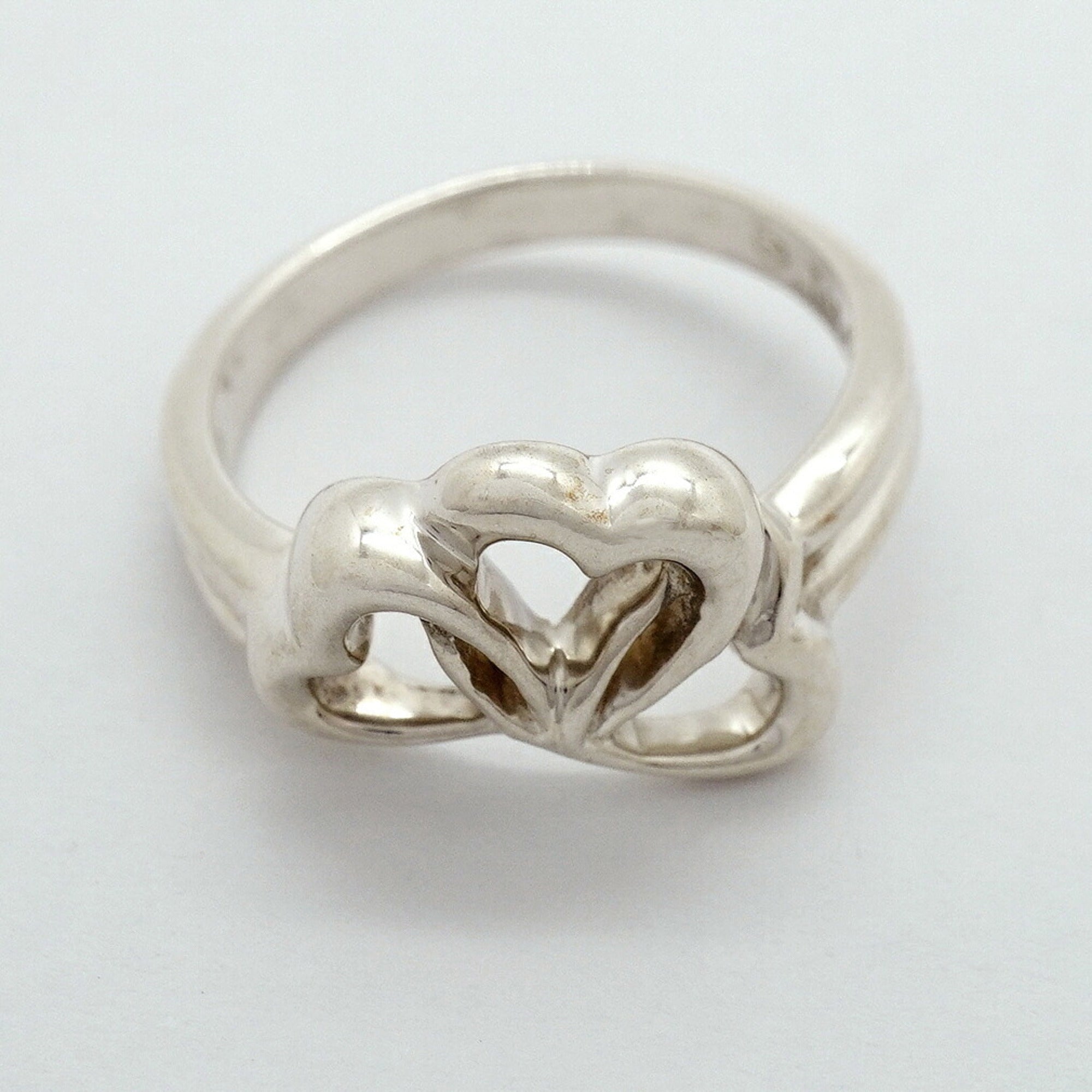 Tiffany Silver 925 Band Ring (Pre-Owned)