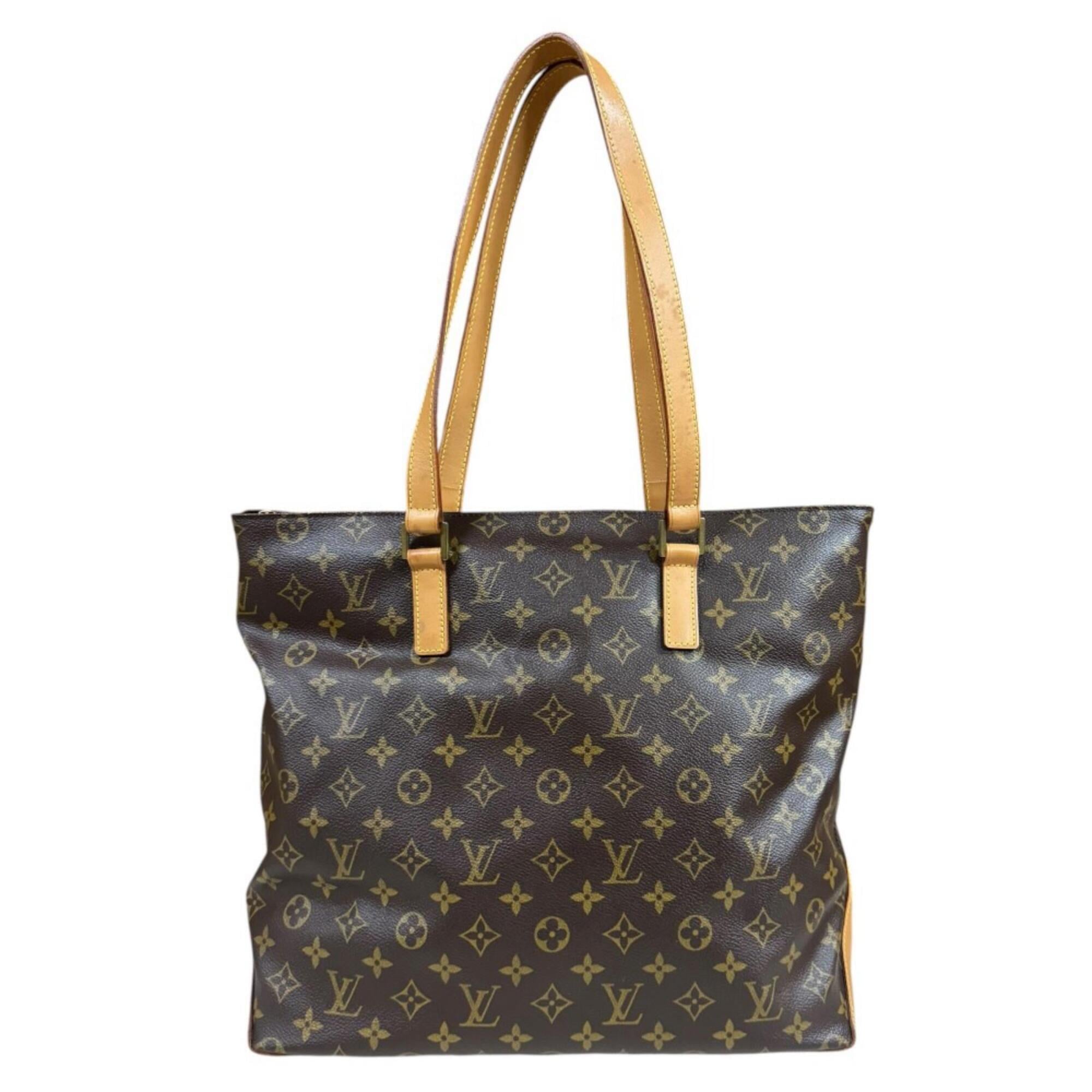 Louis Vuitton Brown Monogram Canvas Tote Bag (Pre-Owned)