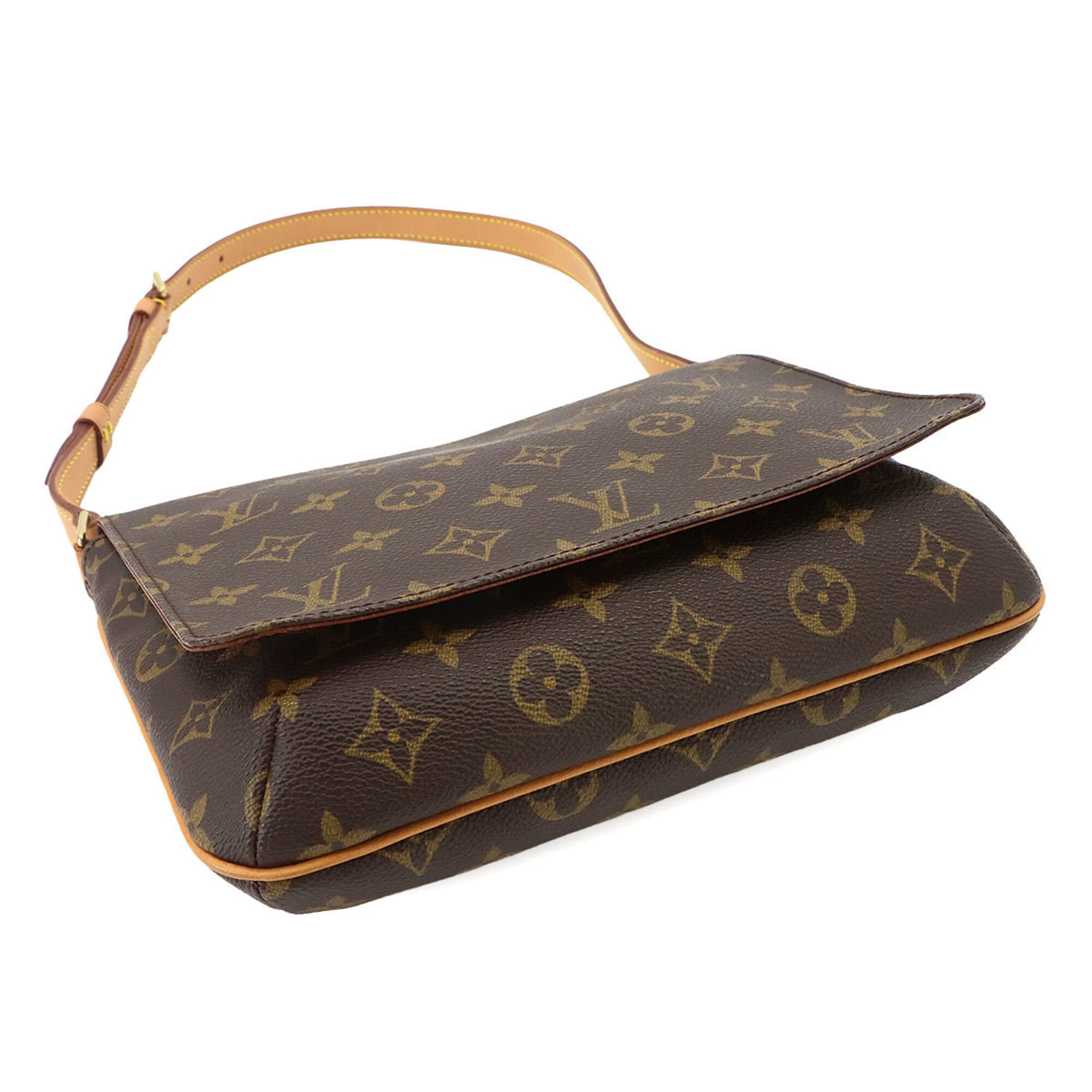 Louis Vuitton Brown Monogram Monogram Canvas Handbag Shoulder Bag (Pre-Owned)