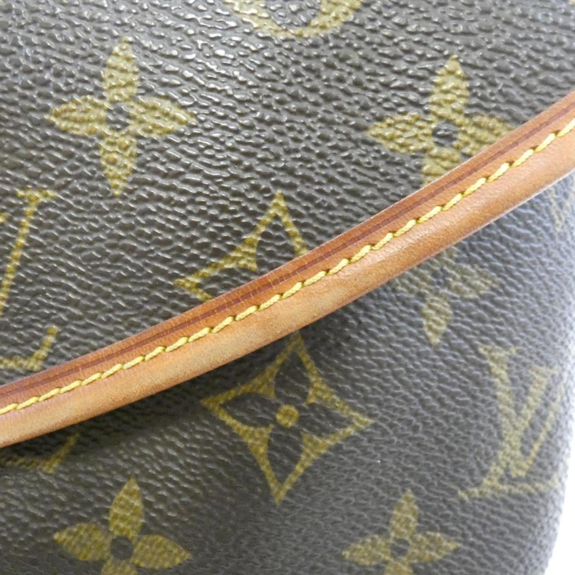 Louis Vuitton Brown Coated Canvas Shoulder Bag (Pre-Owned)
