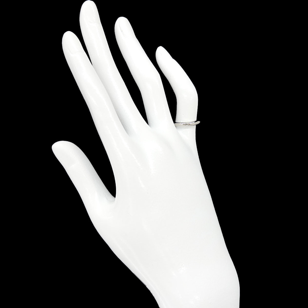 Bvlgari Platinum Platinum 950 Band Ring (Pre-Owned)