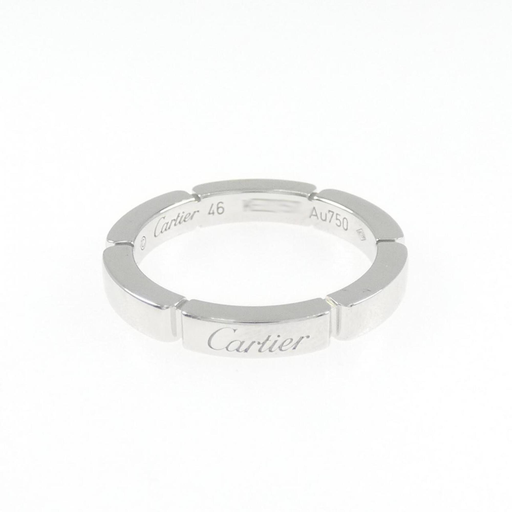 Cartier White Gold (18K) Band Ring (Pre-Owned)
