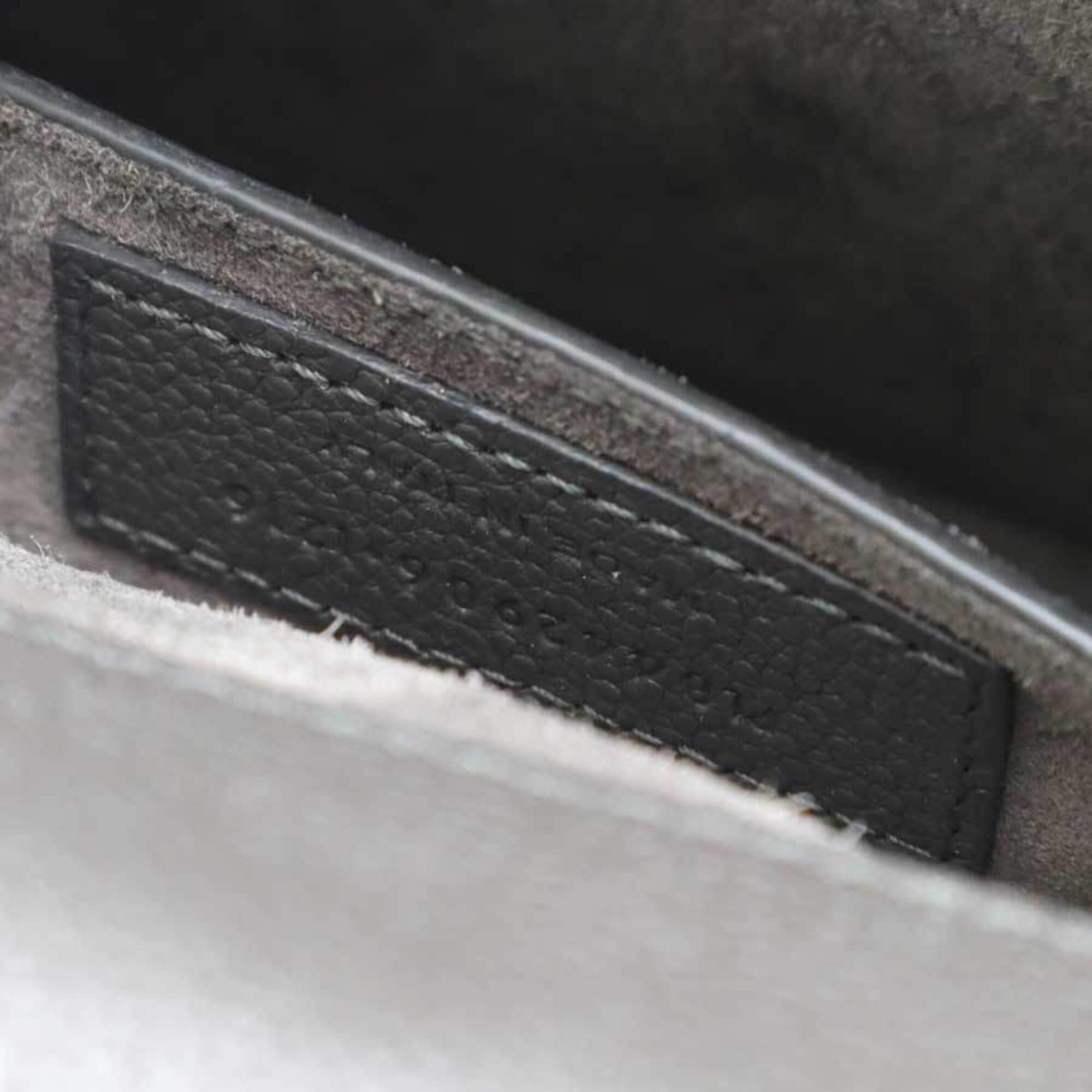 Saint Laurent Gray Leather Shoulder Bag (Pre-Owned)