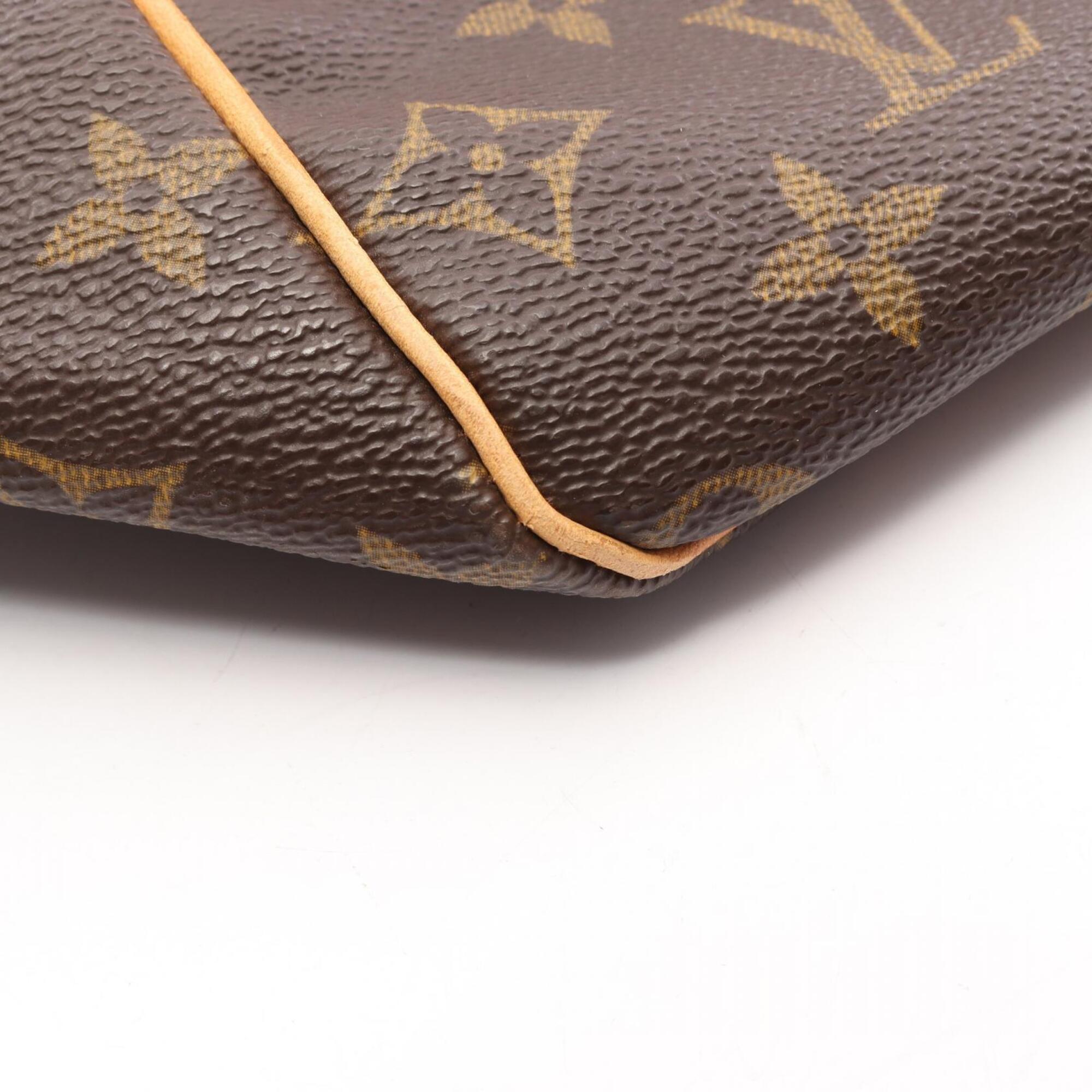 Louis Vuitton Brown Pvc Leather Boston Bag Handbag (Pre-Owned)