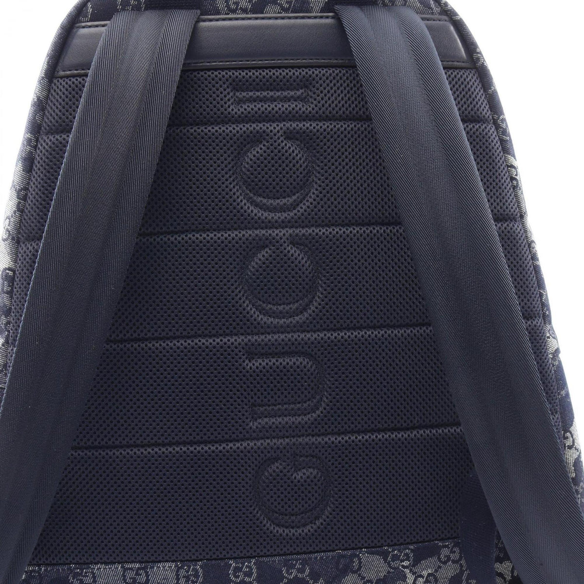 Gucci Navy Denim Backpack Handbag (Pre-Owned)