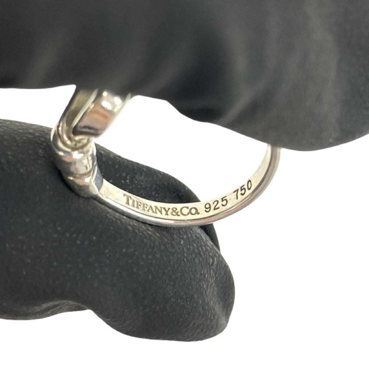 Tiffany Gold Silver Yellow Gold (18K) Silver 925 Band Ring (Pre-Owned)