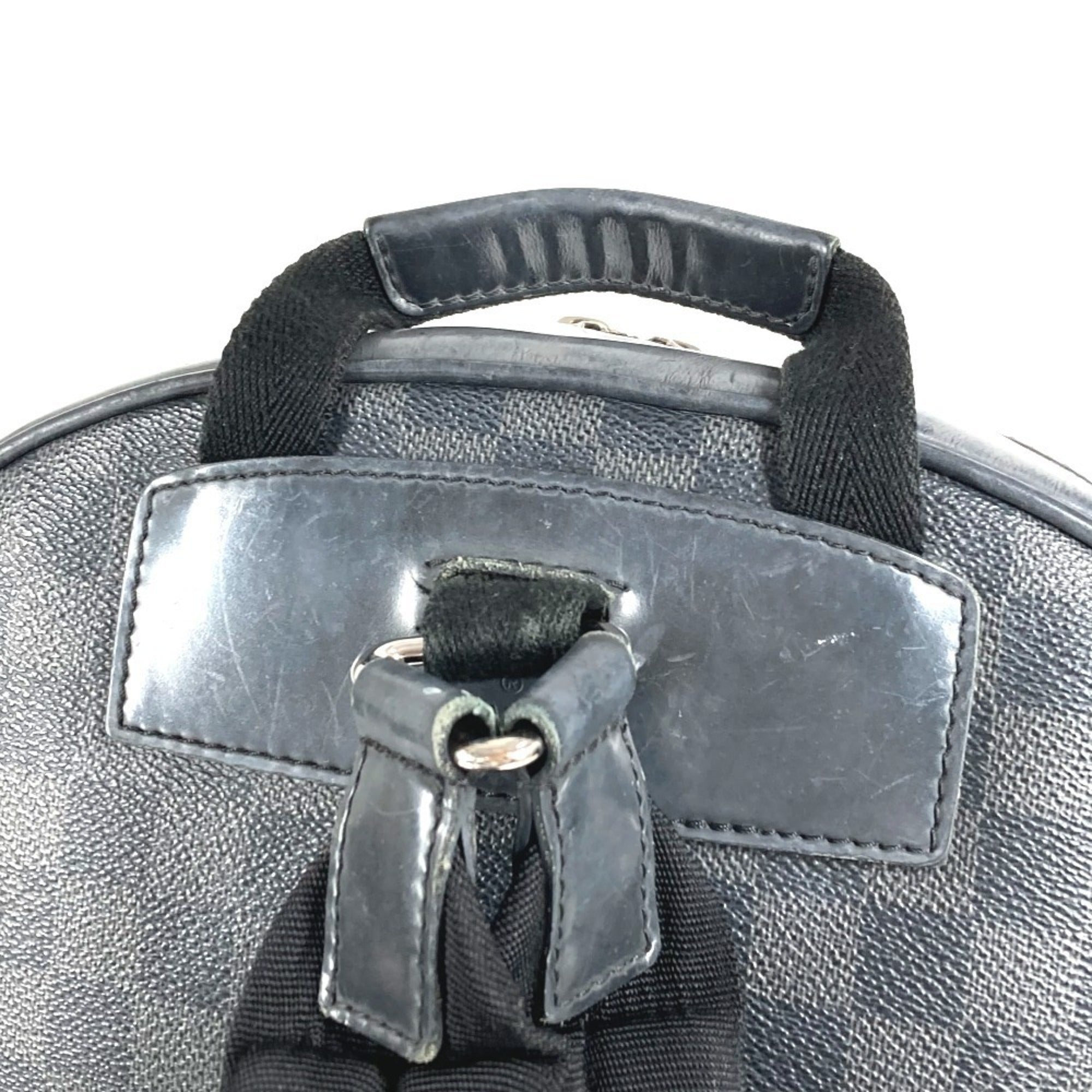 Louis Vuitton Black Damier Graphite Backpack (Pre-Owned)