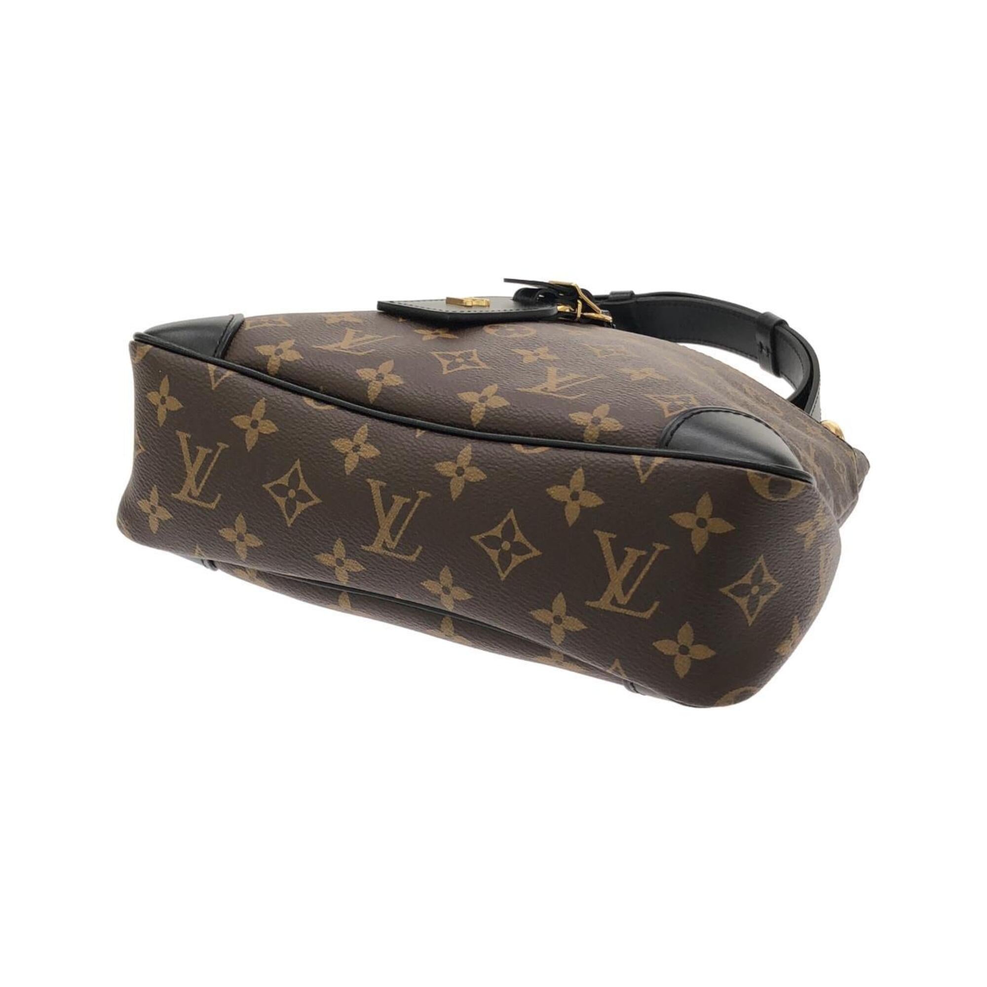 Louis Vuitton Brown Coated Canvas Shoulder Bag (Pre-Owned)