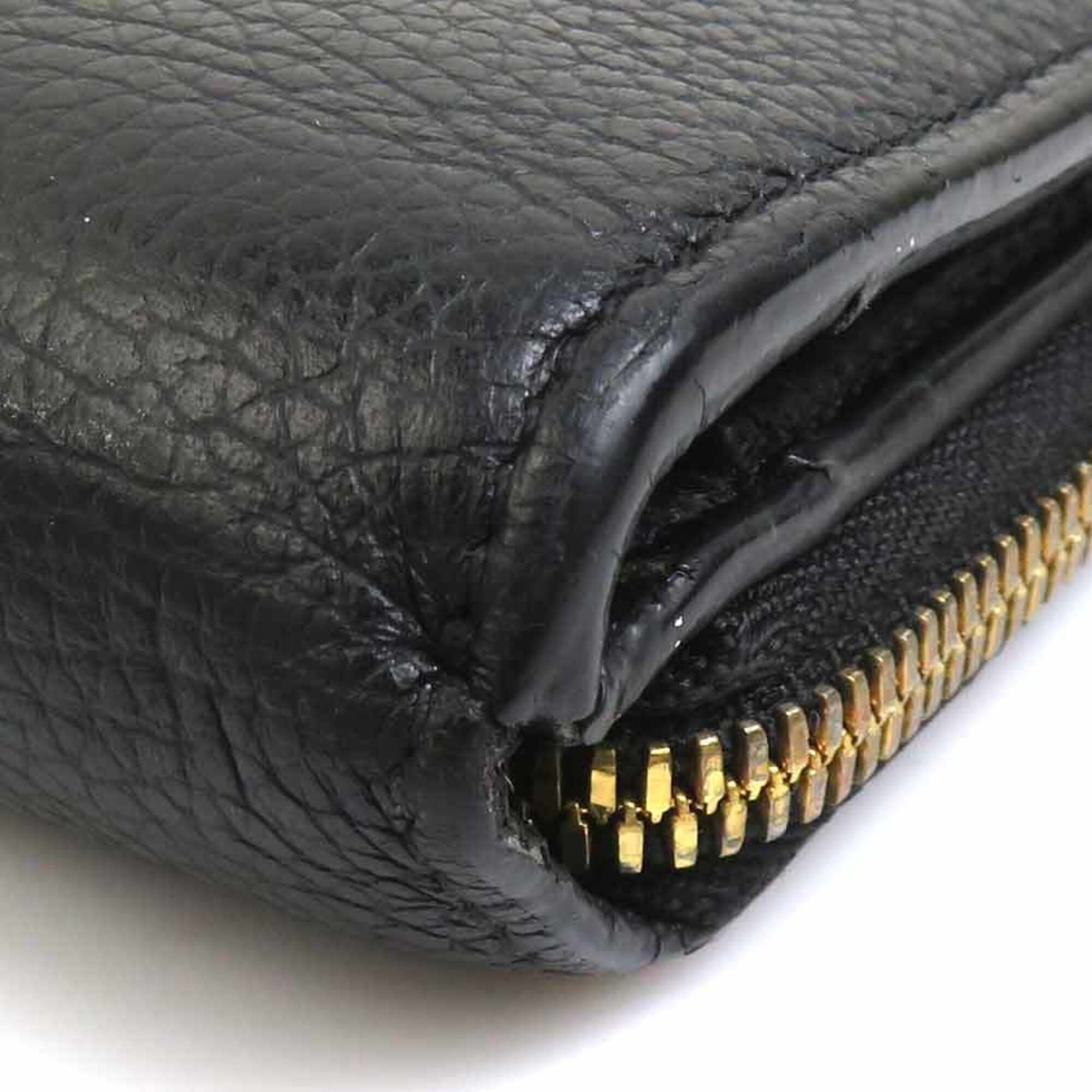 Balenciaga Black Leather Wallet (Bi-Fold) (Pre-Owned)