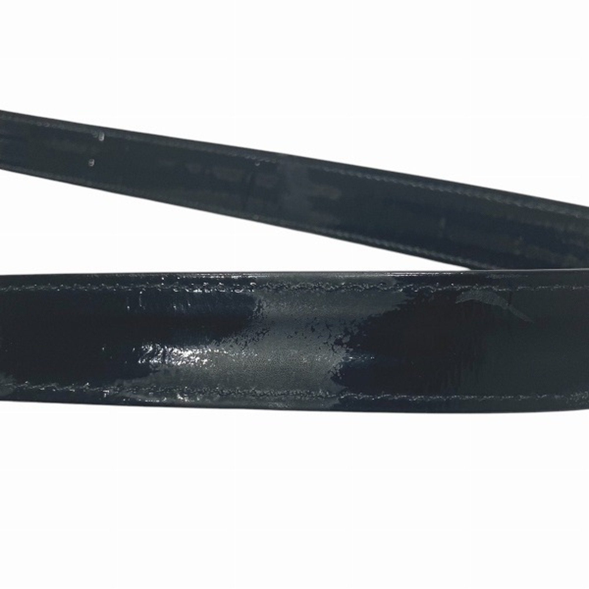 Chanel Black Patent Leather Shoulder Bag (Pre-Owned)