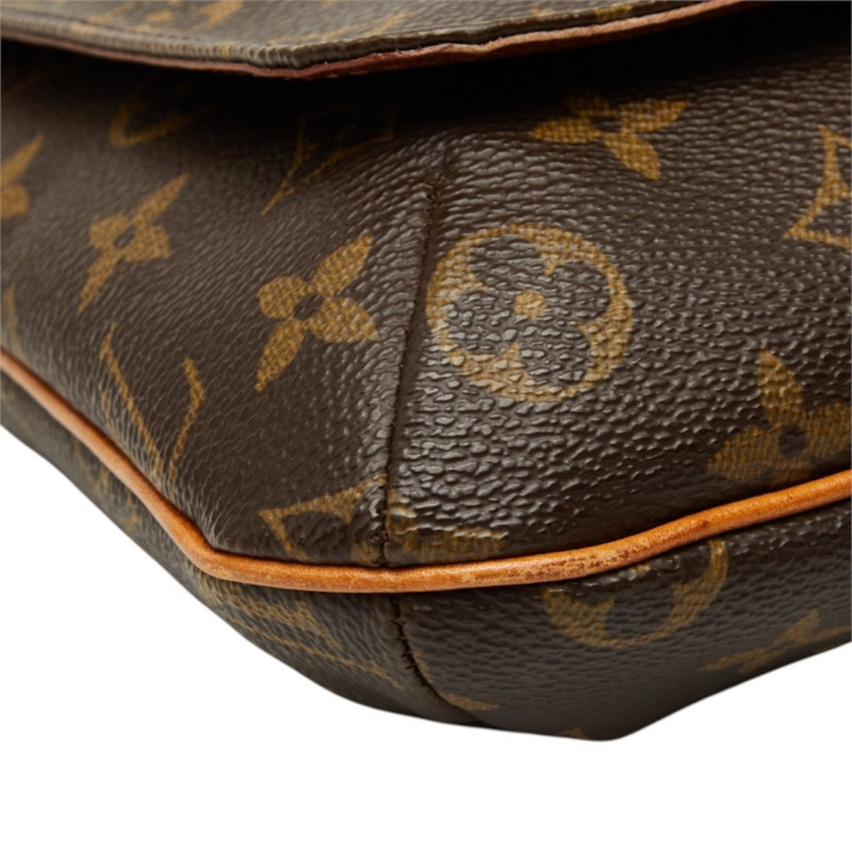Louis Vuitton Monogram Brown Pvc Leather Shoulder Bag (Pre-Owned)