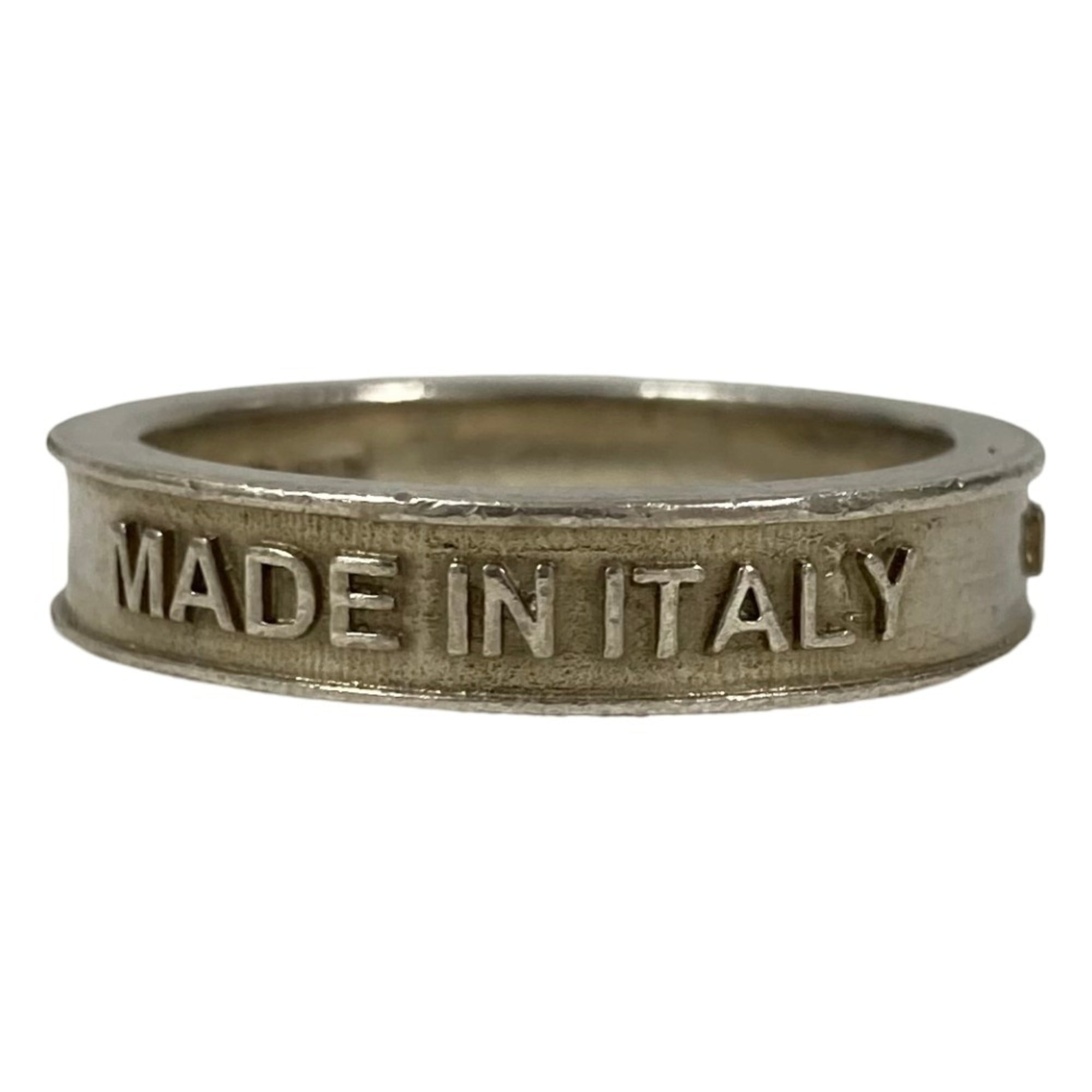 Gucci Silver Band Ring (Pre-Owned)