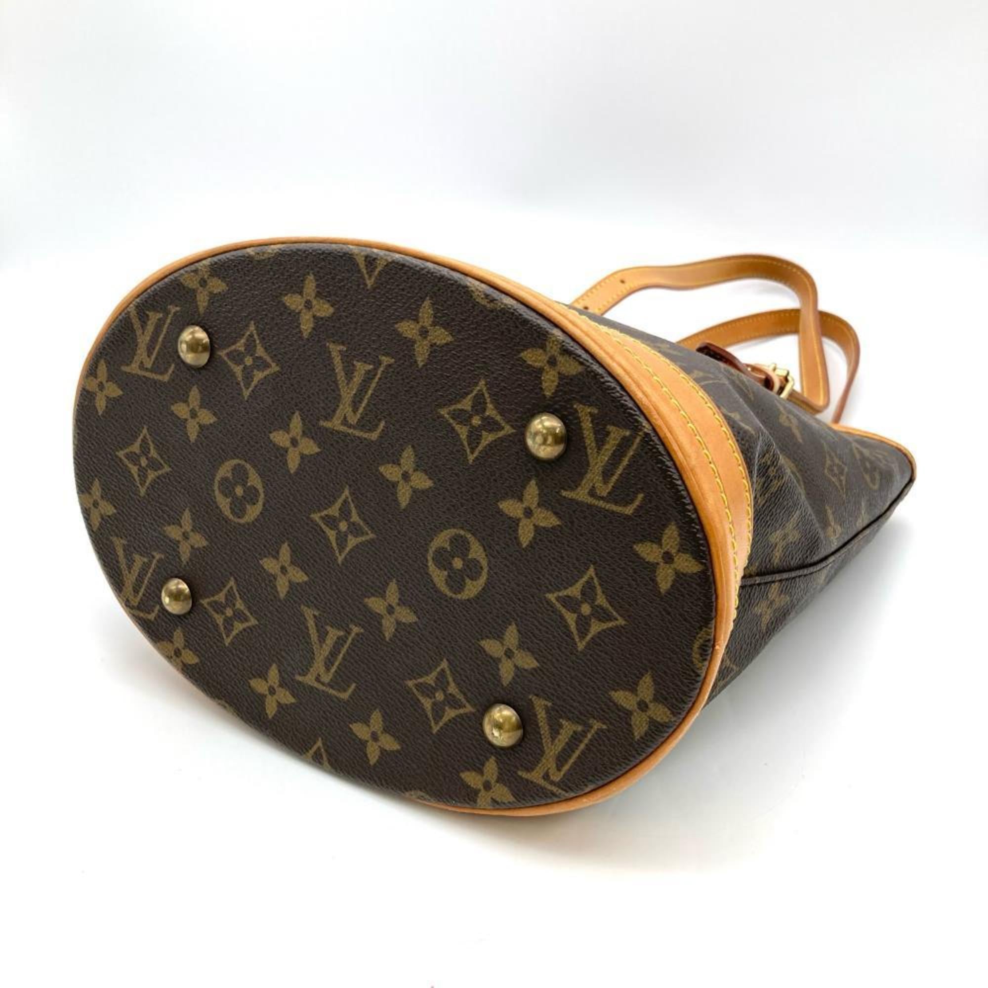 Louis Vuitton Brown Monogram Pouch Shoulder Bag (Pre-Owned)
