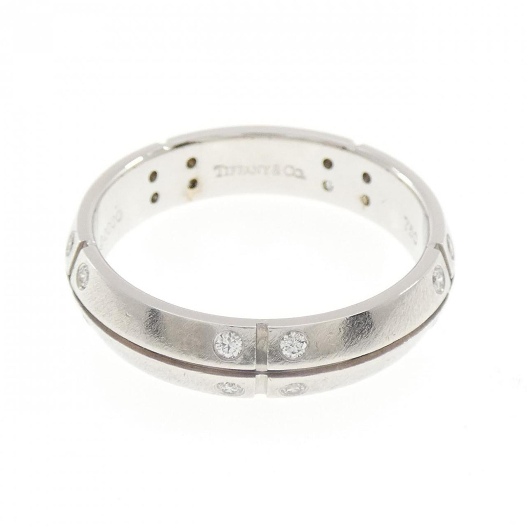 Tiffany White Gold (18K) Band Ring (Pre-Owned)