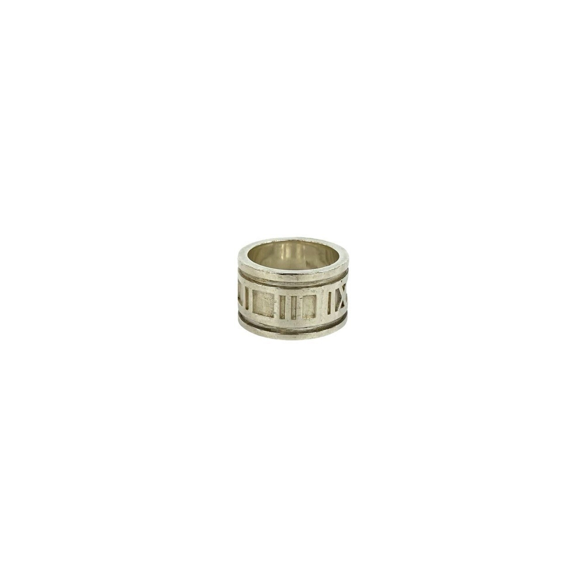 Tiffany Silver Silver 925 Band Ring (Pre-Owned)